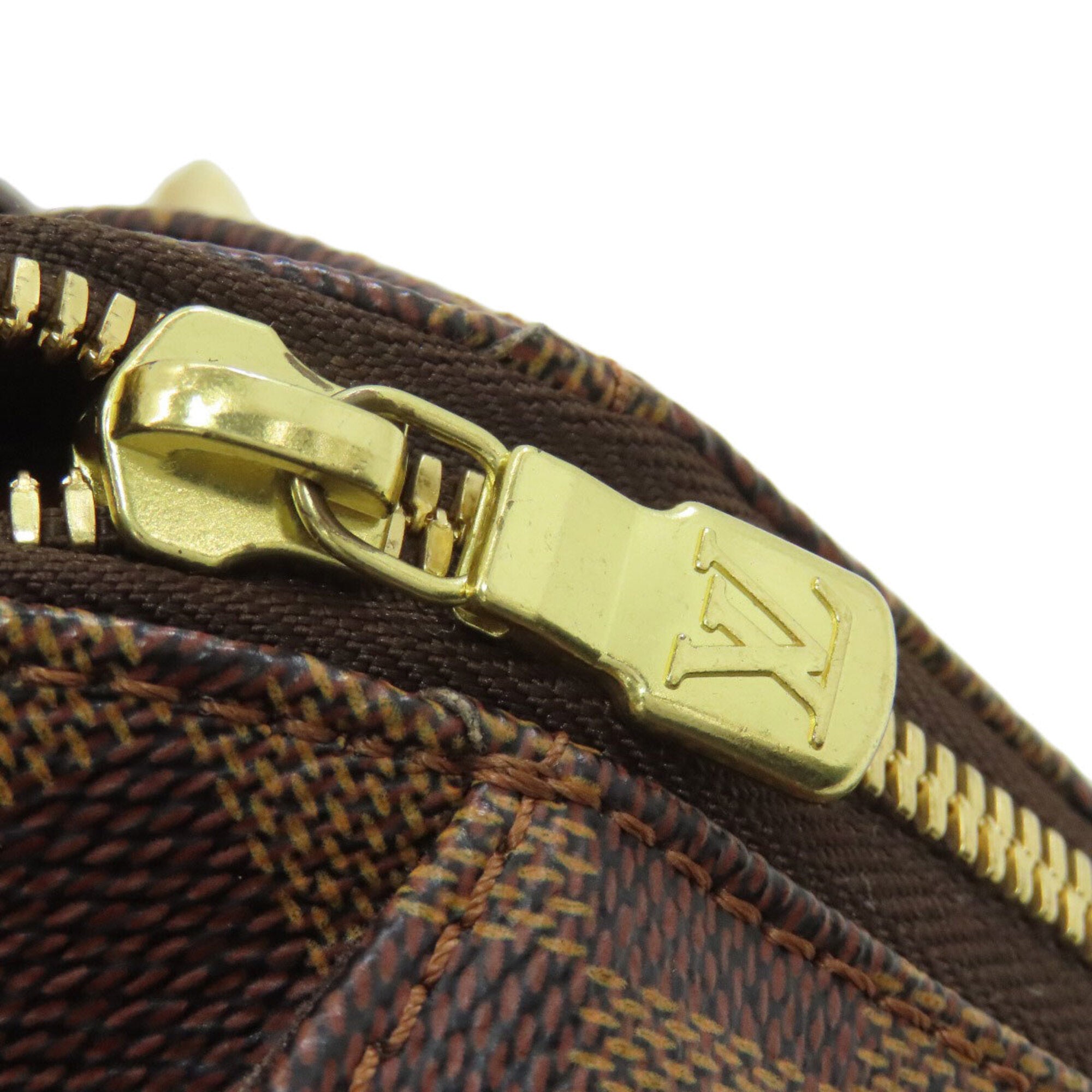 Louis Vuitton Brown Damier Canvas Ebene Damier Canvas Tote Bag (Pre-Owned)