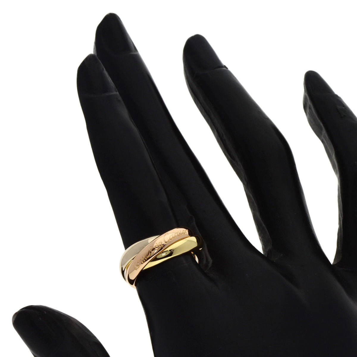 Cartier Yellow Gold (18K) Pink Gold (18K) White Gold (18K) Band Ring (Pre-Owned)