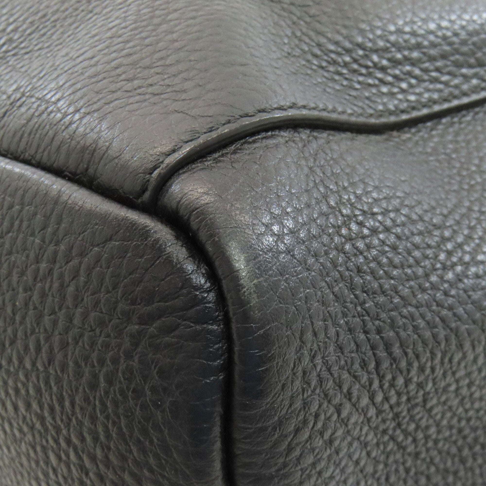 Fendi Black Leather Backpack (Pre-Owned)