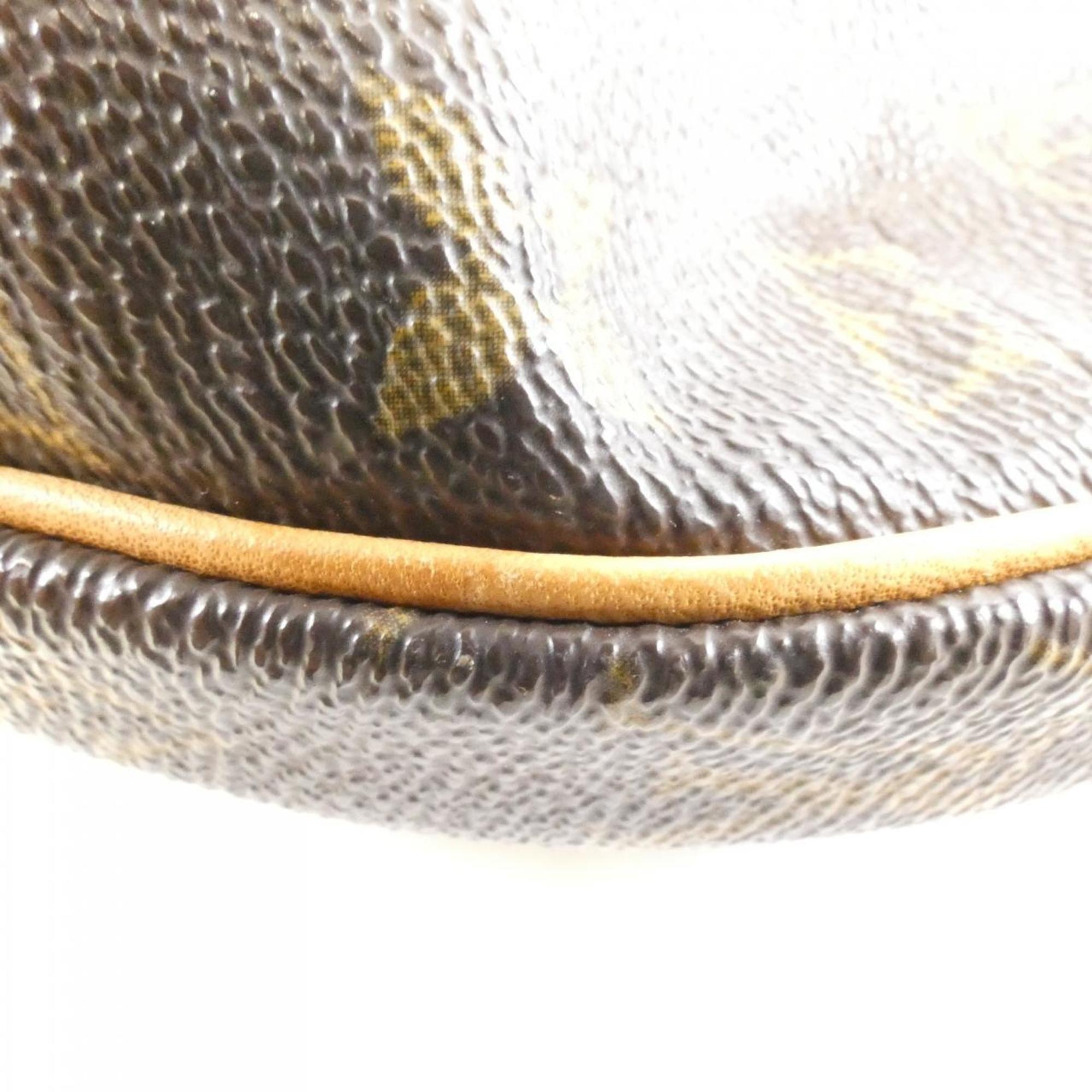 Louis Vuitton Brown Coated Canvas Shoulder Bag (Pre-Owned)