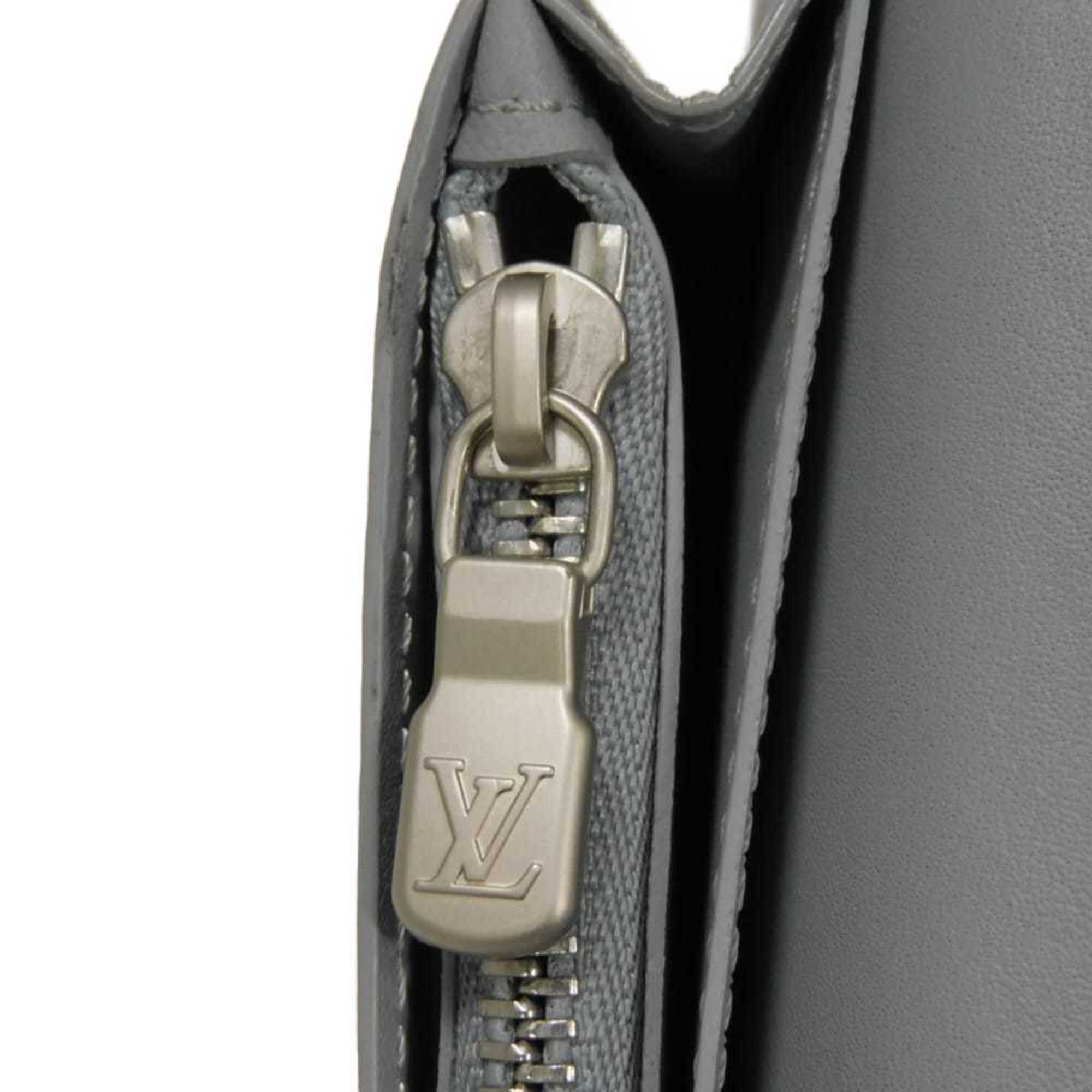 Louis Vuitton Damier Infini Gray Damier Infini Long Wallet (Bi-Fold) (Pre-Owned)