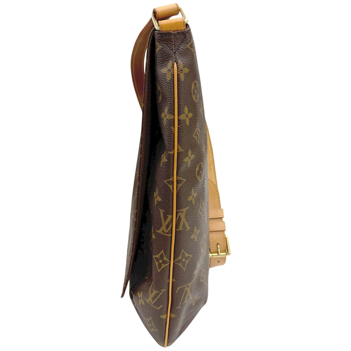 Louis Vuitton Brown Monogram Shoulder Bag (Pre-Owned)