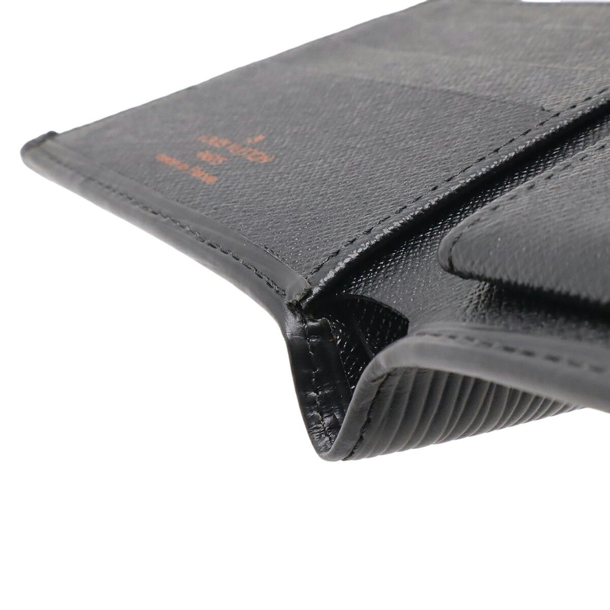 Louis Vuitton Noir Epi Leather Wallet (Bi-Fold) (Pre-Owned)