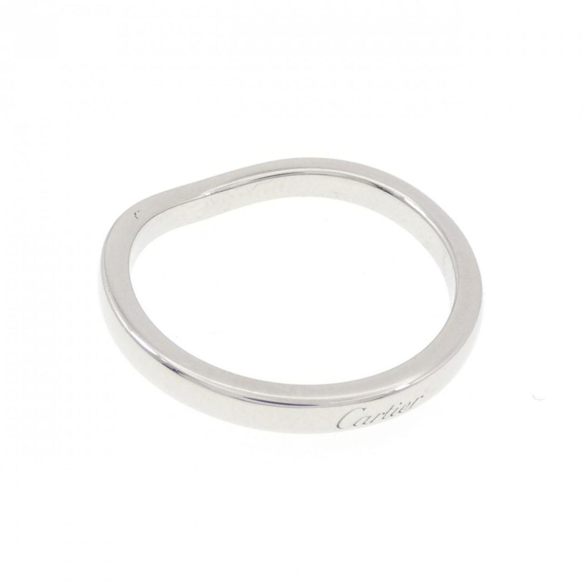 Cartier Platinum 950 Band Ring (Pre-Owned)