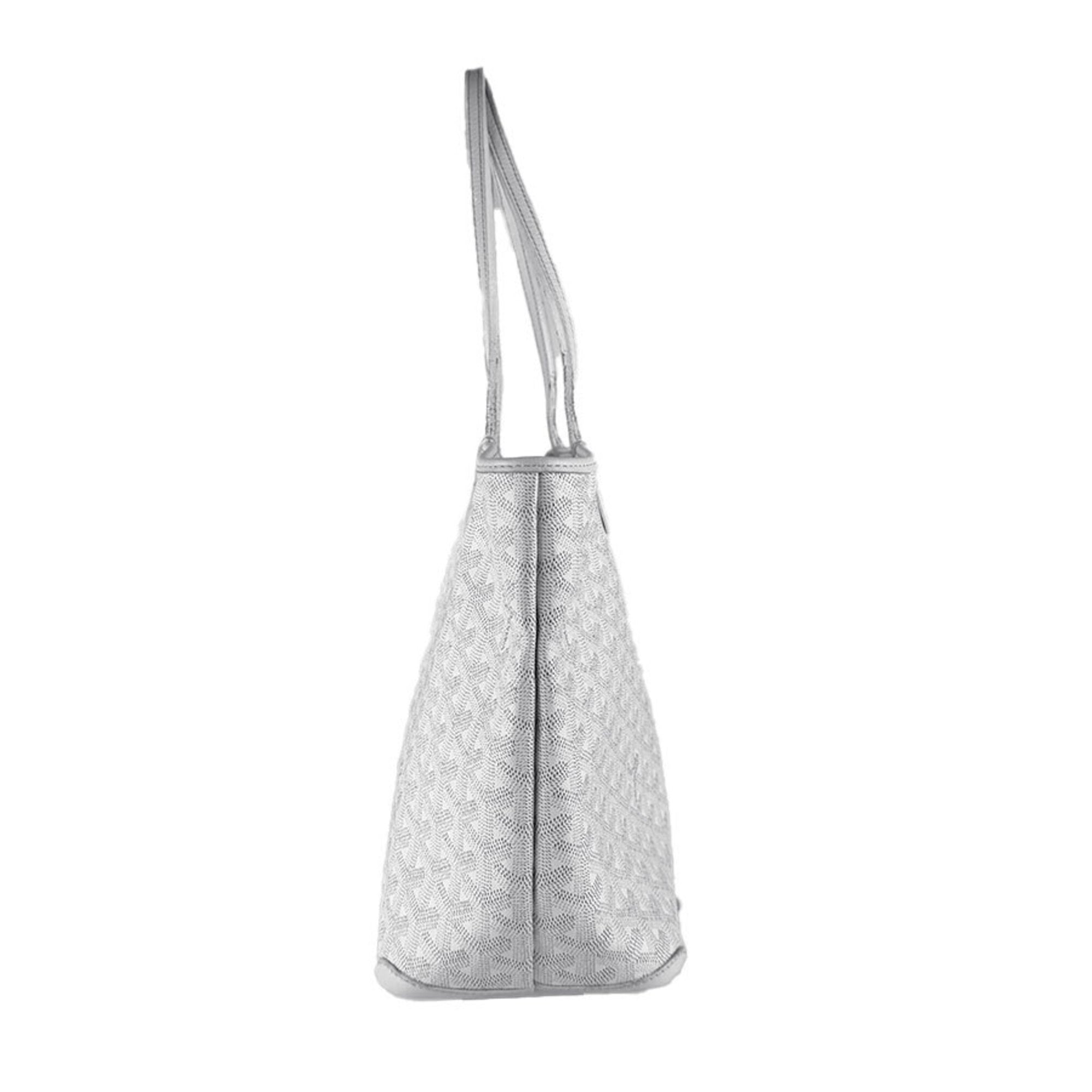 Goyard White Coated Canvas Tote Bag (Pre-Owned)