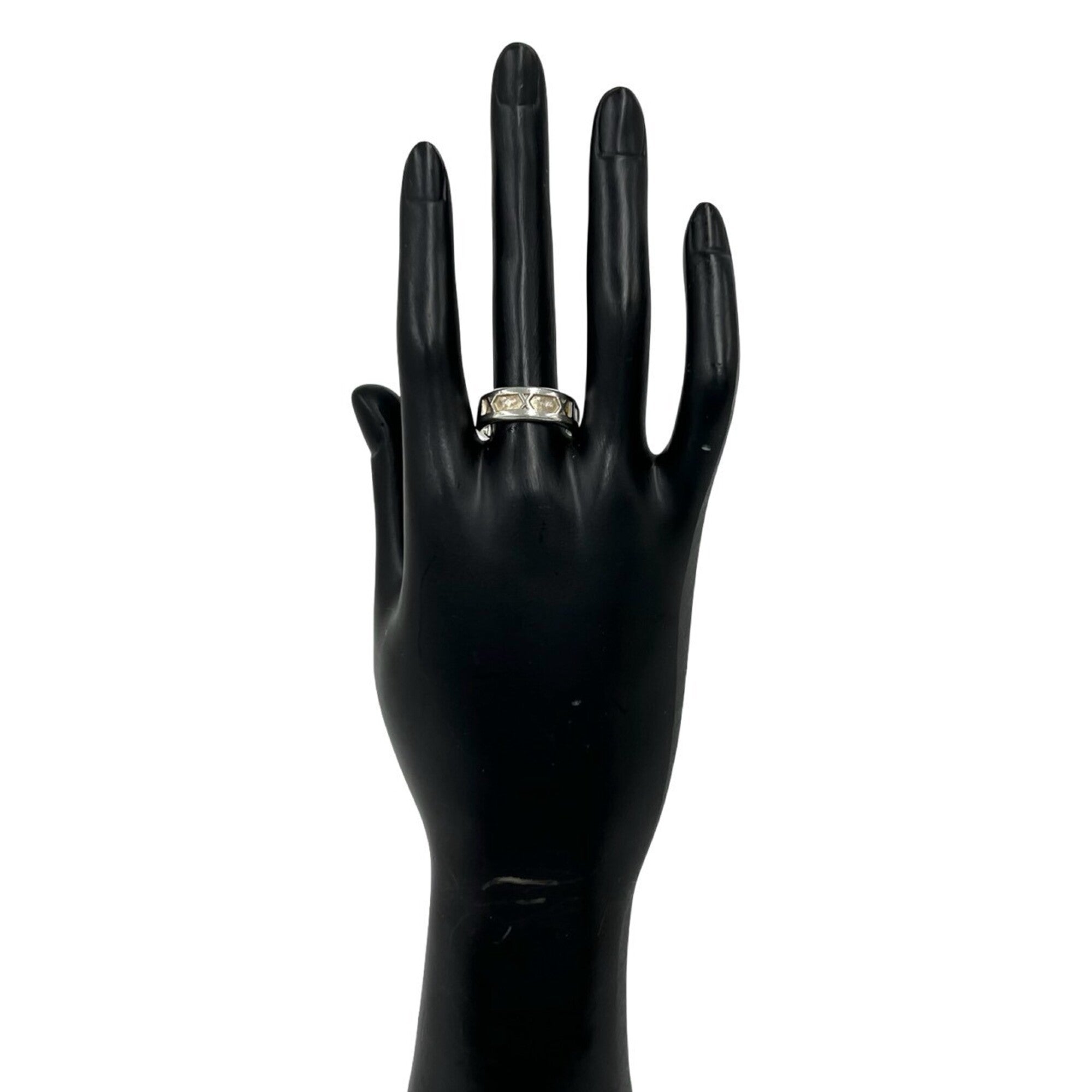 Tiffany Silver Silver 925 Band Ring (Pre-Owned)