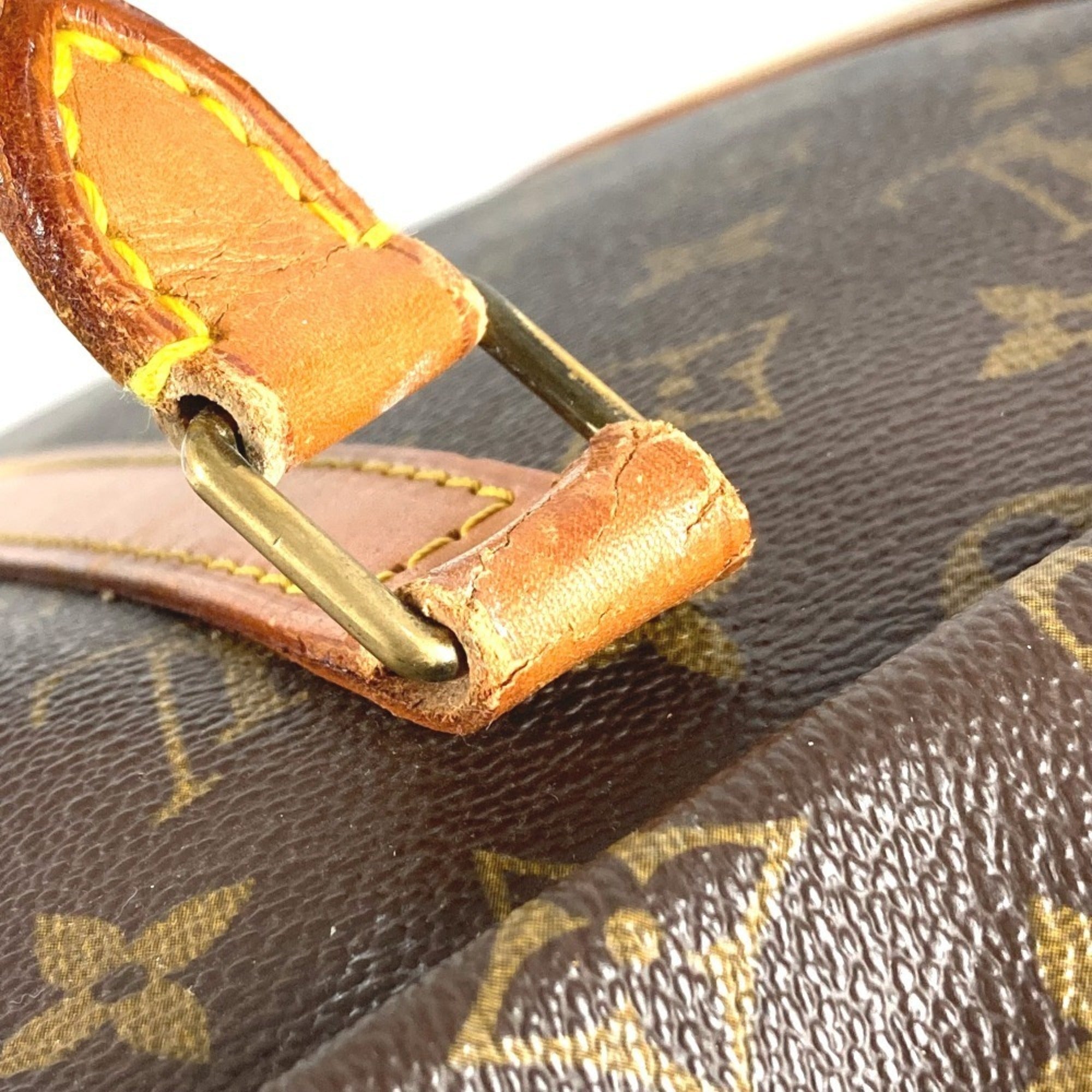Louis Vuitton Brown Galle Monogram Monogram Boston Bag Shoulder Bag (Pre-Owned)