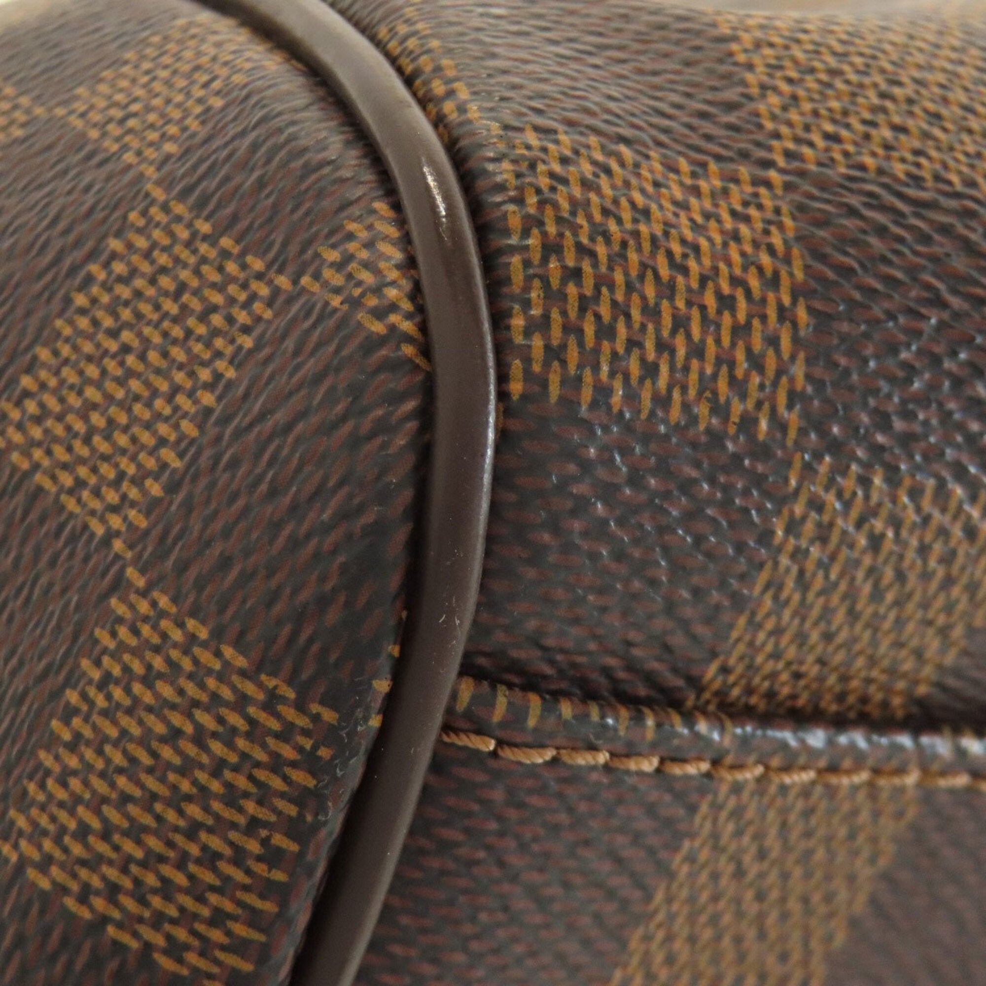 Louis Vuitton Damier Canvas Ebene Damier Canvas Tote Bag (Pre-Owned)