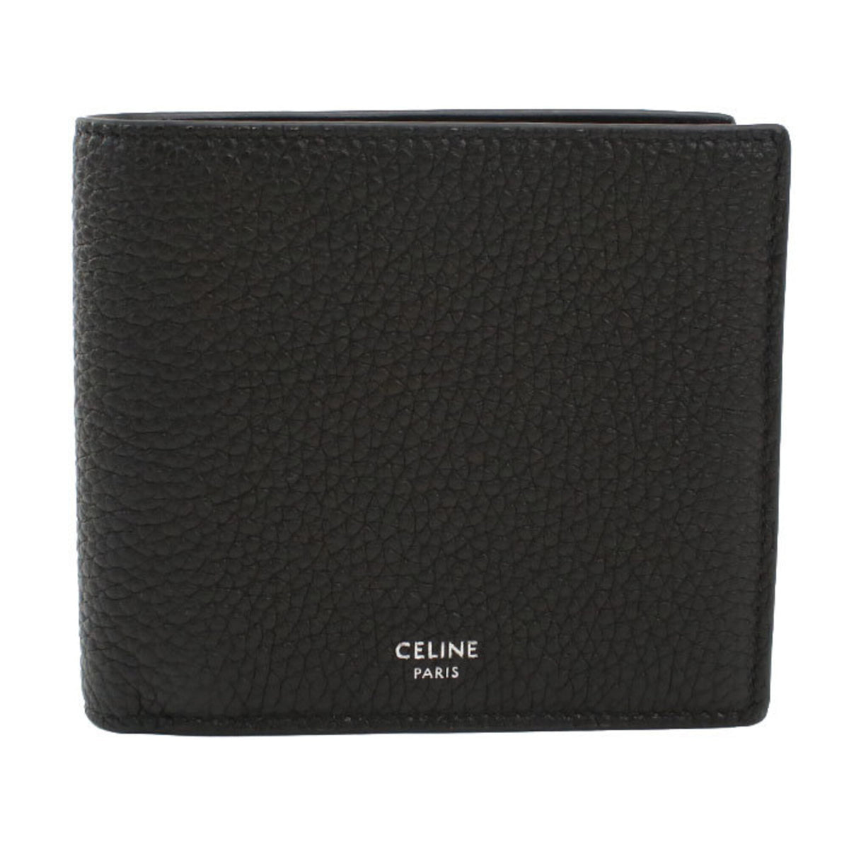 Celine Black Leather Wallet (Bi-Fold) (Pre-Owned)