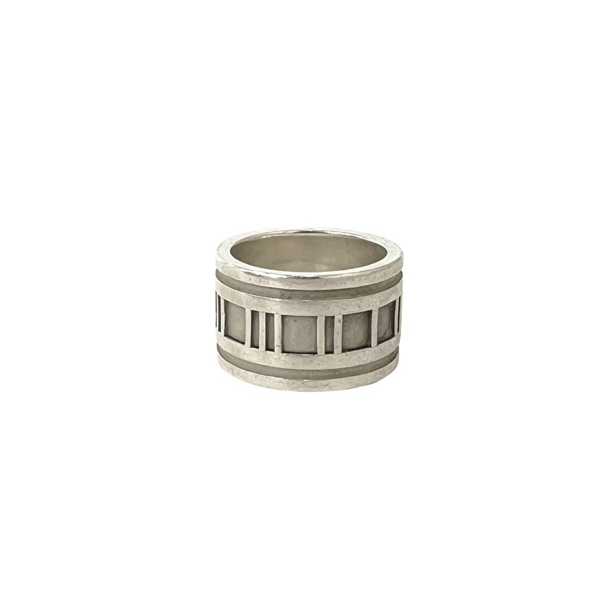 Tiffany Silver Silver 925 Band Ring (Pre-Owned)
