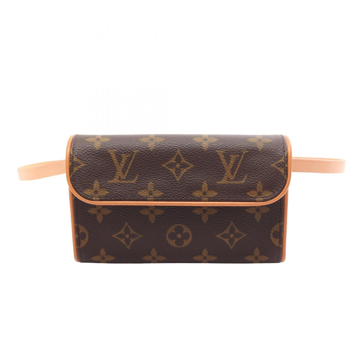 Louis Vuitton Brown Coated Canvas Pvc Monogram Leather Fanny Pack Handbag Sling Bag (Pre-Owned)