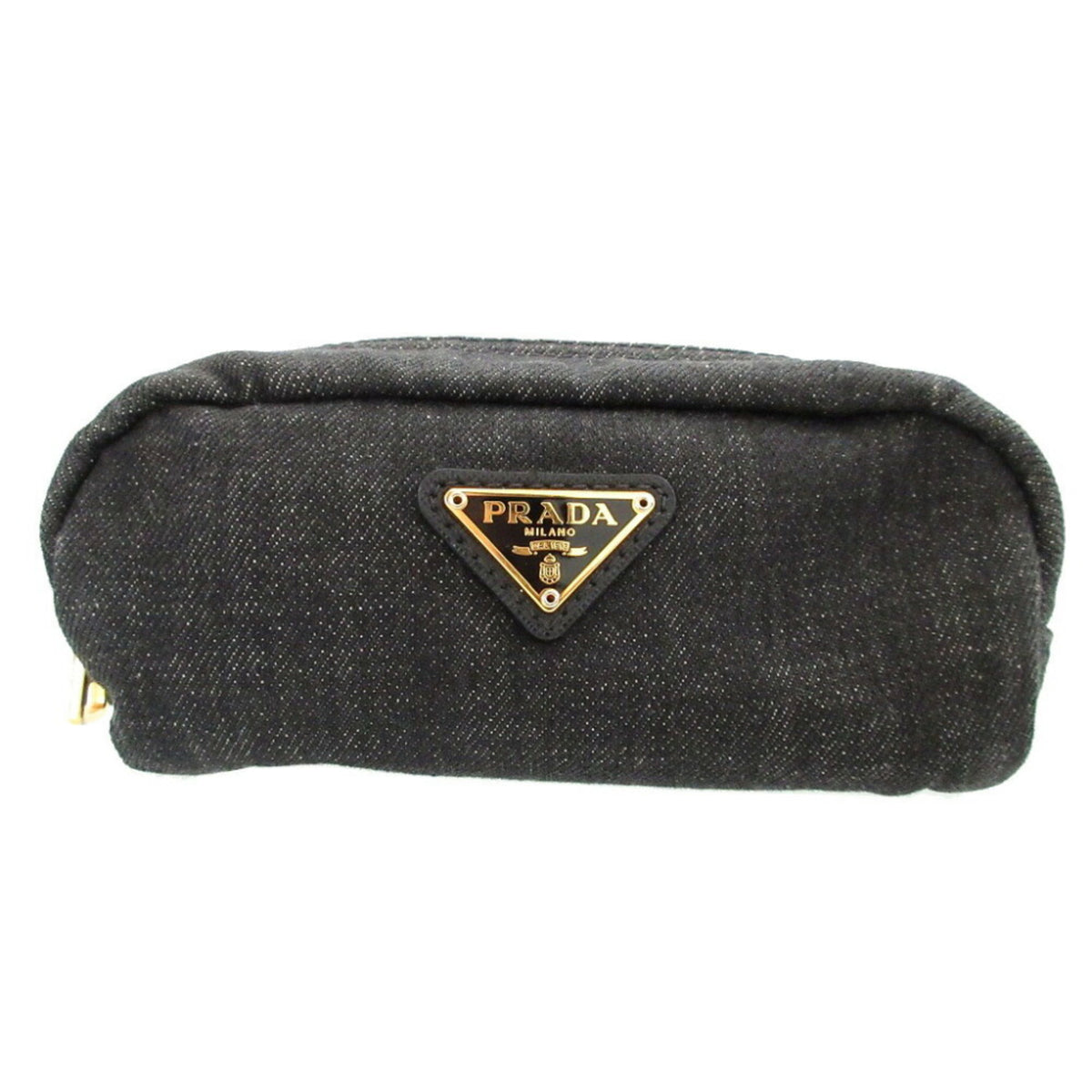 Prada Denim Pouch (Pre-Owned)