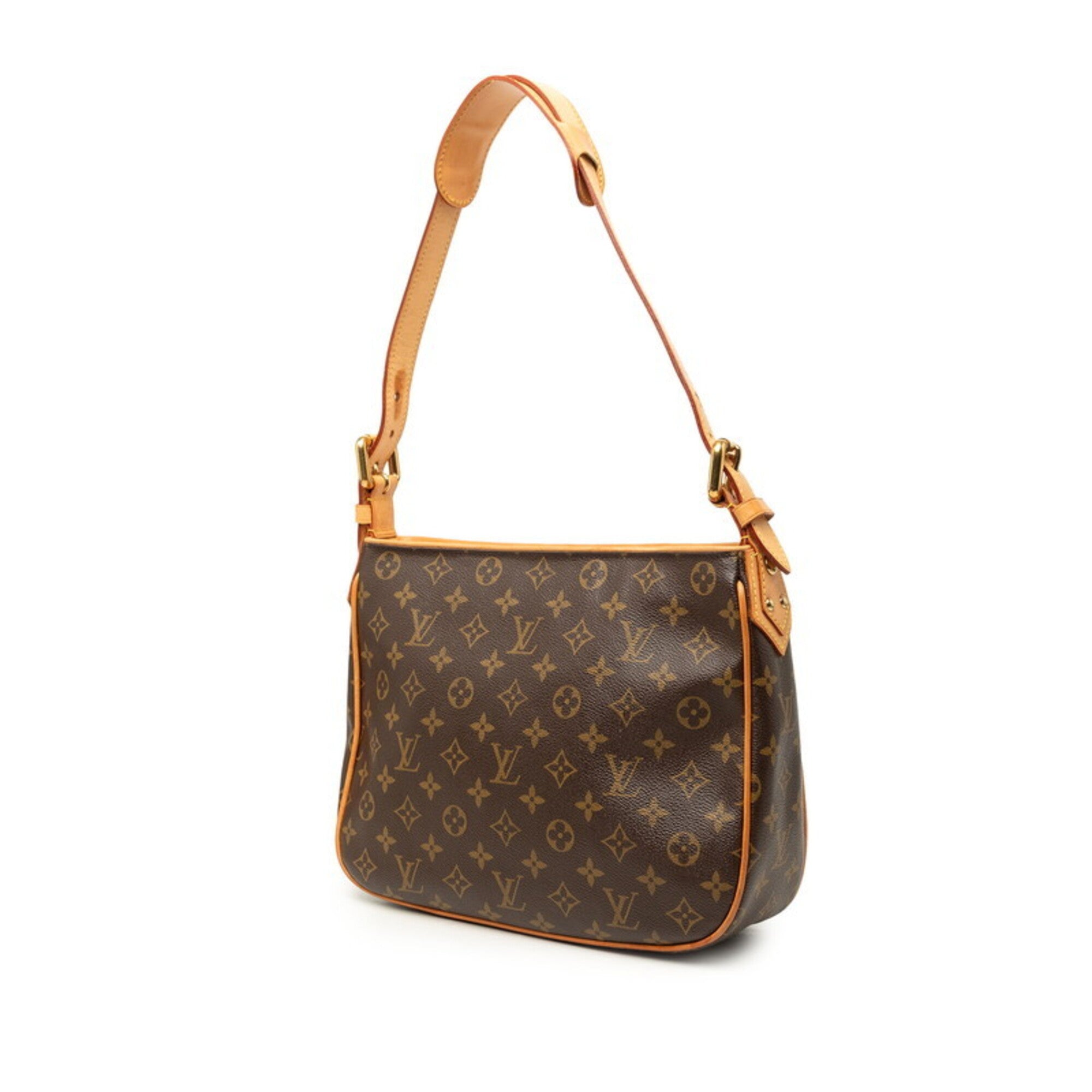 Louis Vuitton Brown Pvc Leather Shoulder Bag (Pre-Owned)