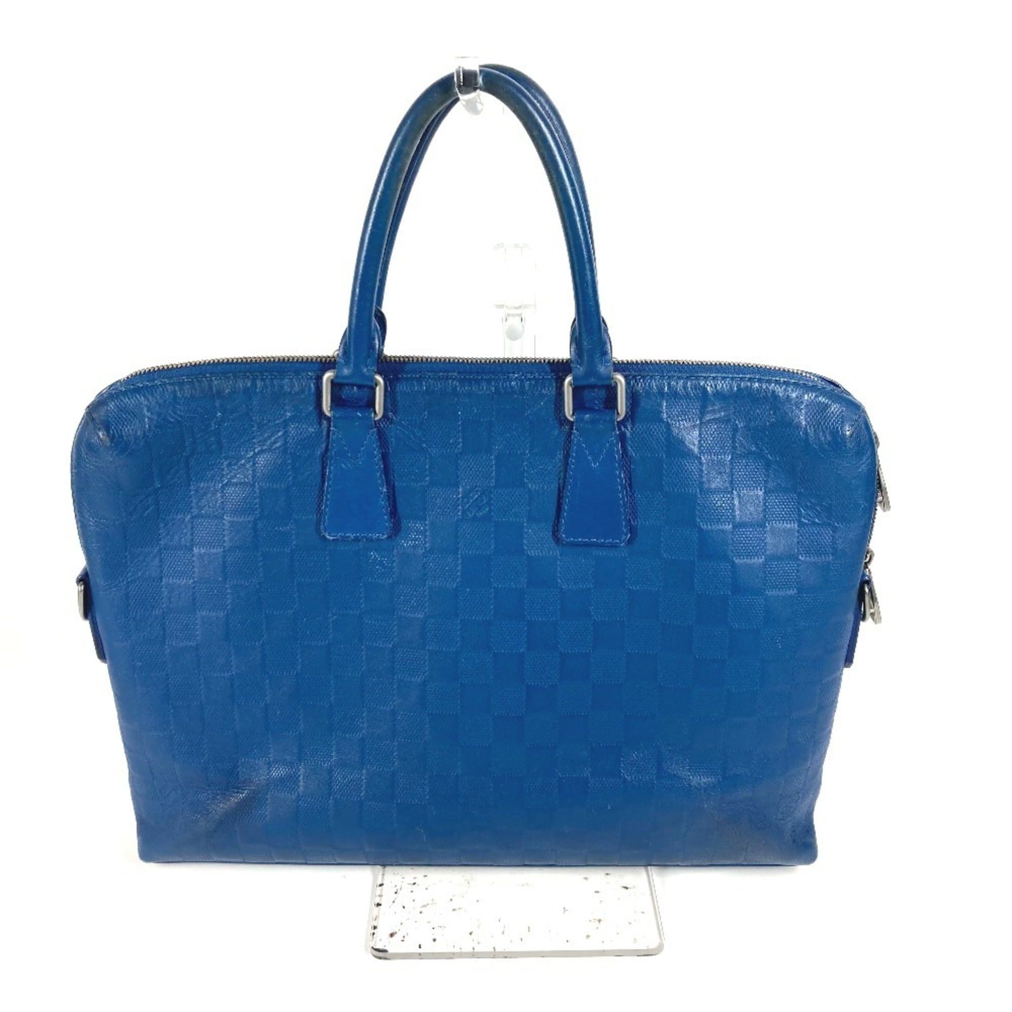 Louis Vuitton Damier Infini Blue Damier Infini Briefcase Handbag (Pre-Owned)