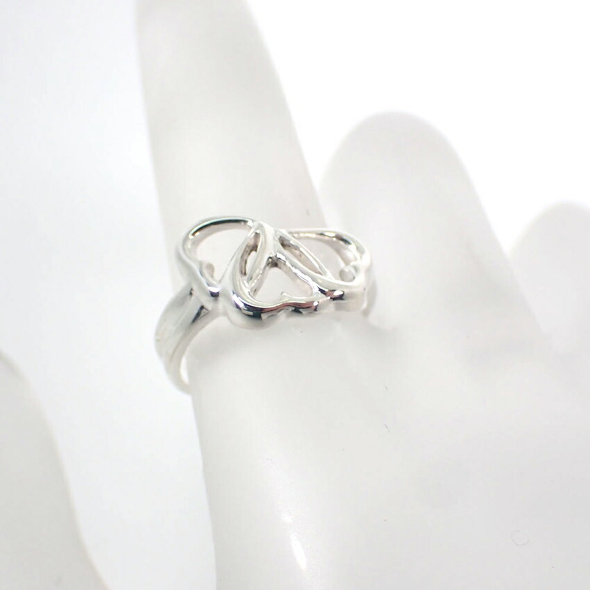 Tiffany Sterling Silver 925 Band Ring (Pre-Owned)