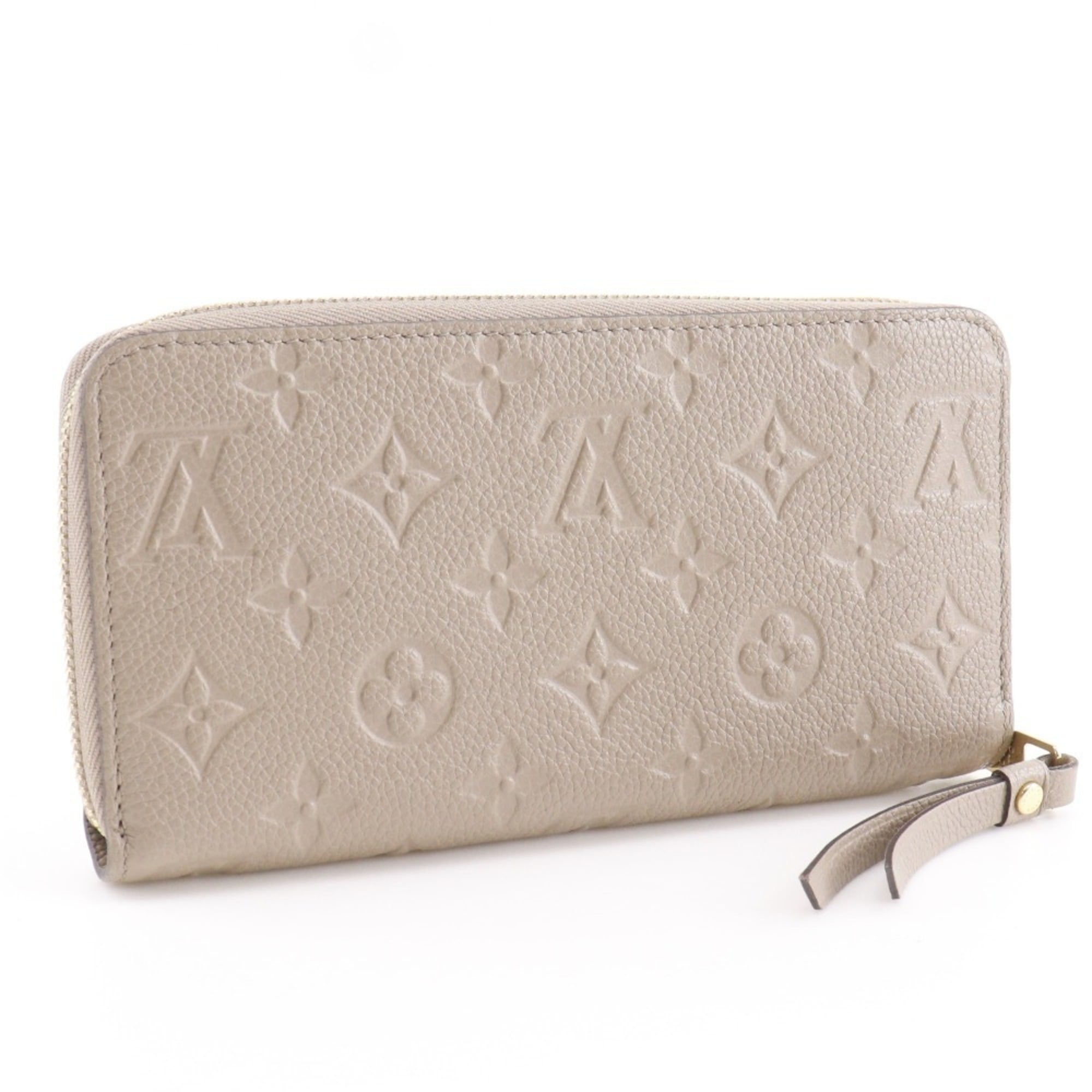 Louis Vuitton Monogram Empreinte Gray Monogram Empreinte Long Wallet (Bi-Fold) (Pre-Owned)