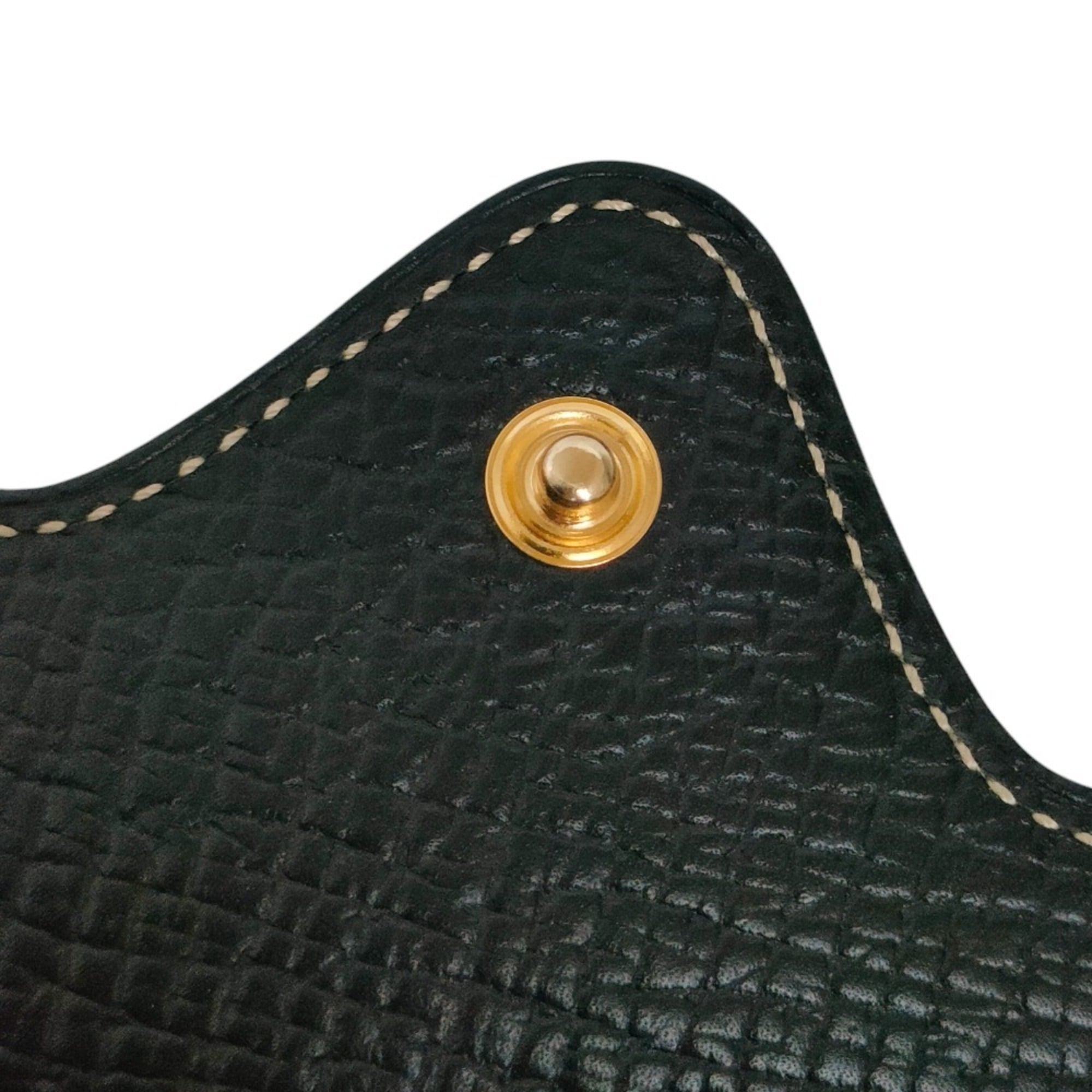 Loewe Black Leather Long Wallet (Bi-Fold) (Pre-Owned)