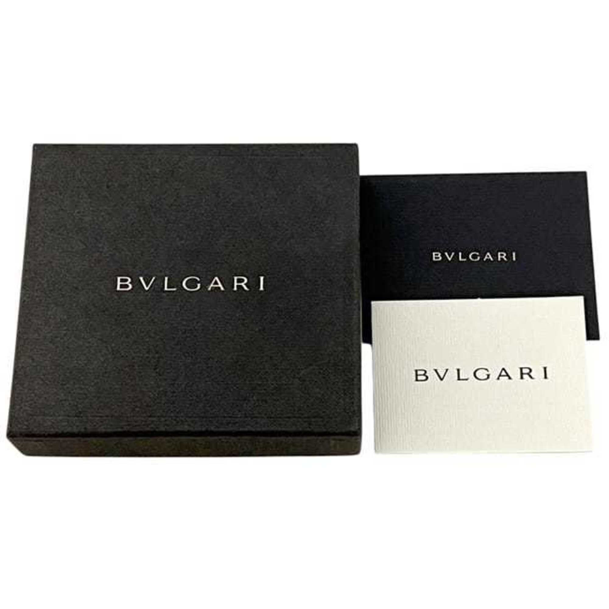 Bvlgari Bvlgari Bvlgari Black Leather Wallet (Bi-Fold) (Pre-Owned)
