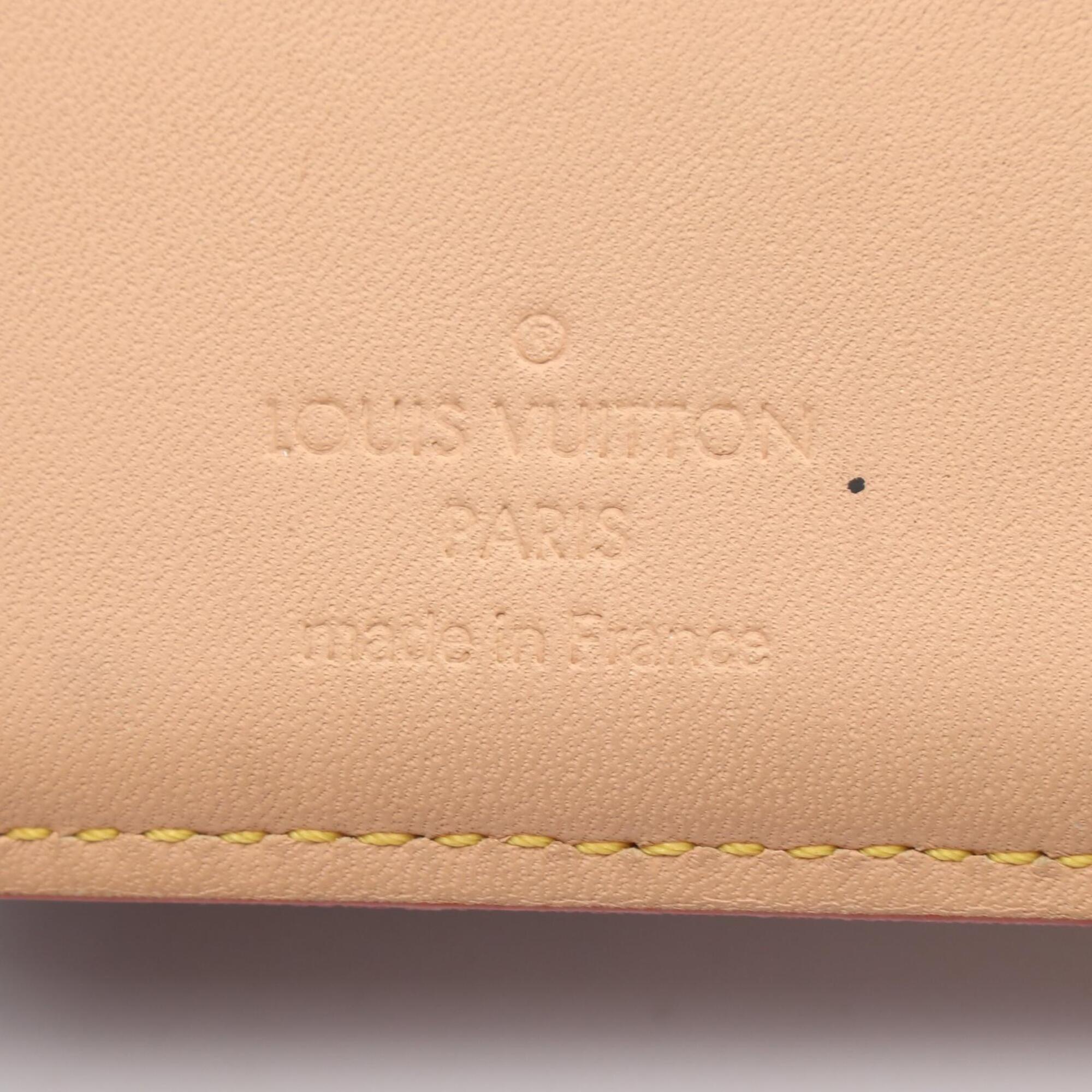 Louis Vuitton Multi-Color White Pvc Leather Wallet (Bi-Fold) (Pre-Owned)