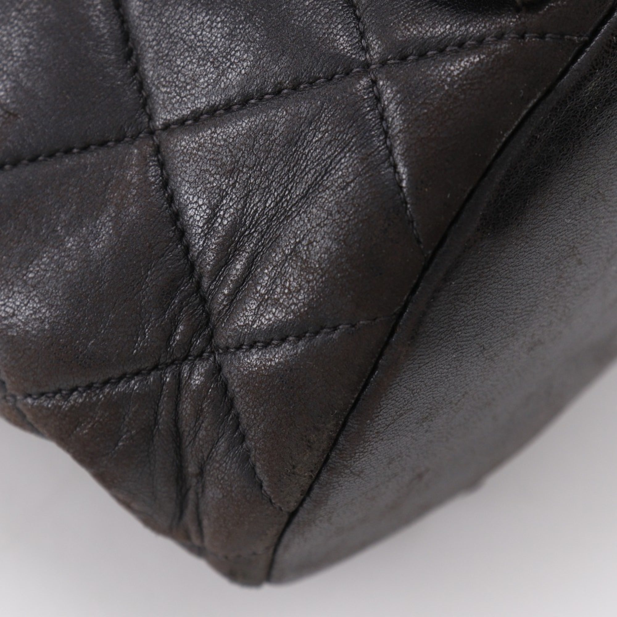 Chanel Black Leather Backpack (Pre-Owned)