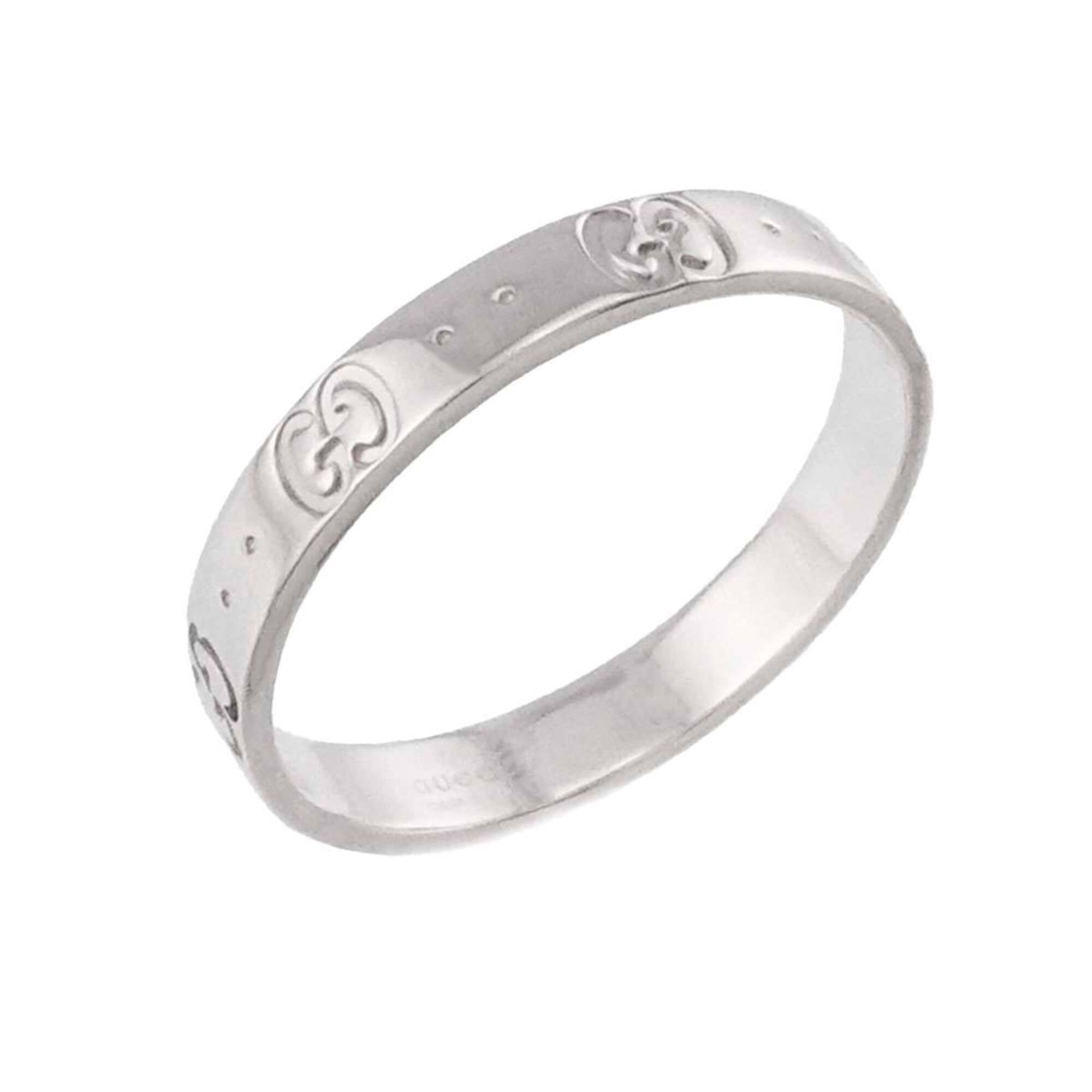 Gucci White Gold (18K) Band Ring (Pre-Owned)