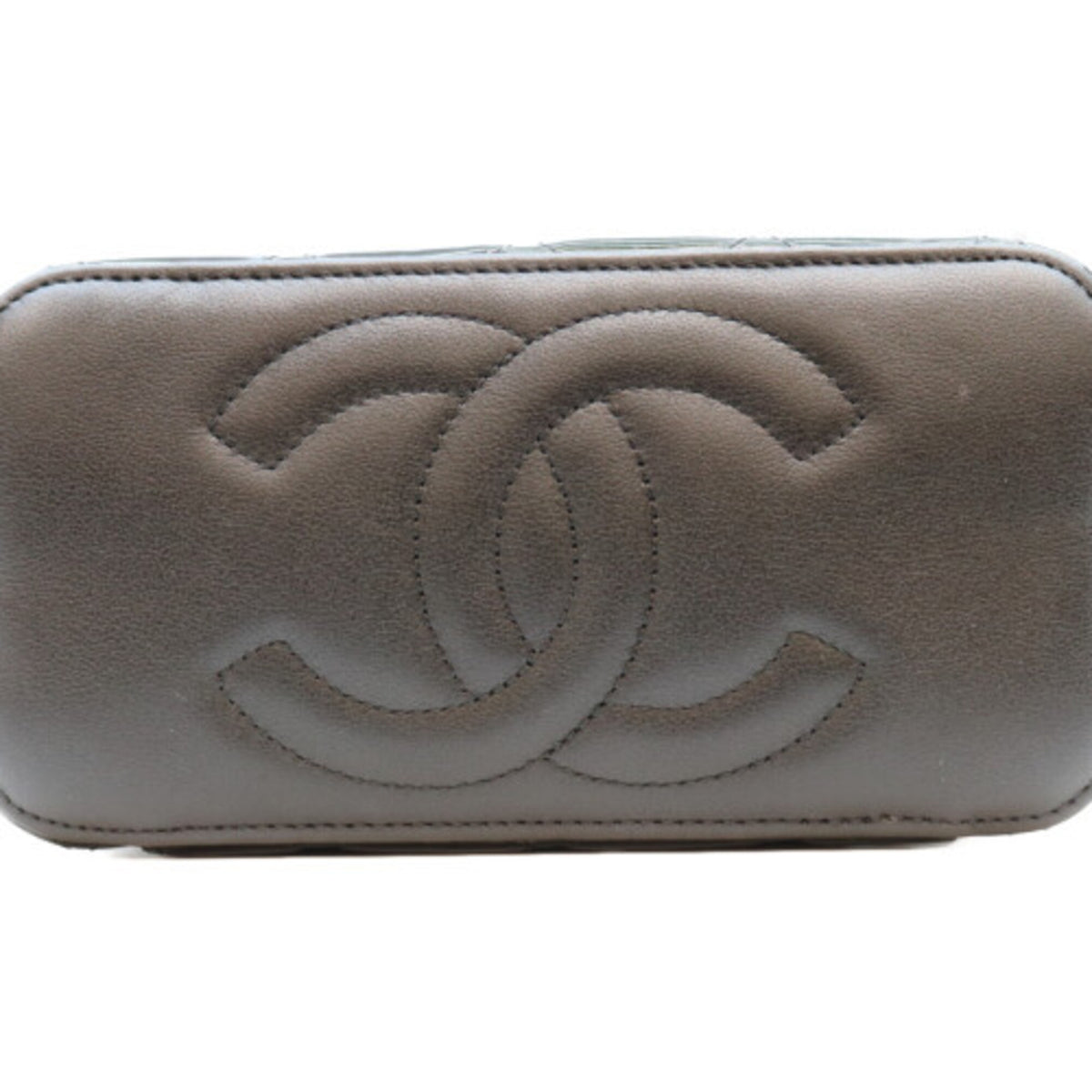 Chanel Black Patent Leather Shoulder Bag (Pre-Owned)