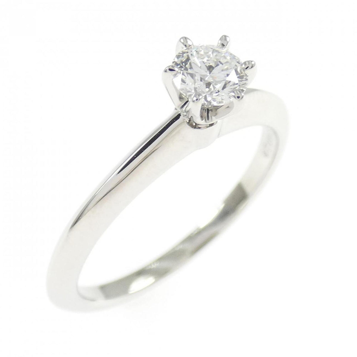Tiffany Platinum 950 Band Ring (Pre-Owned)