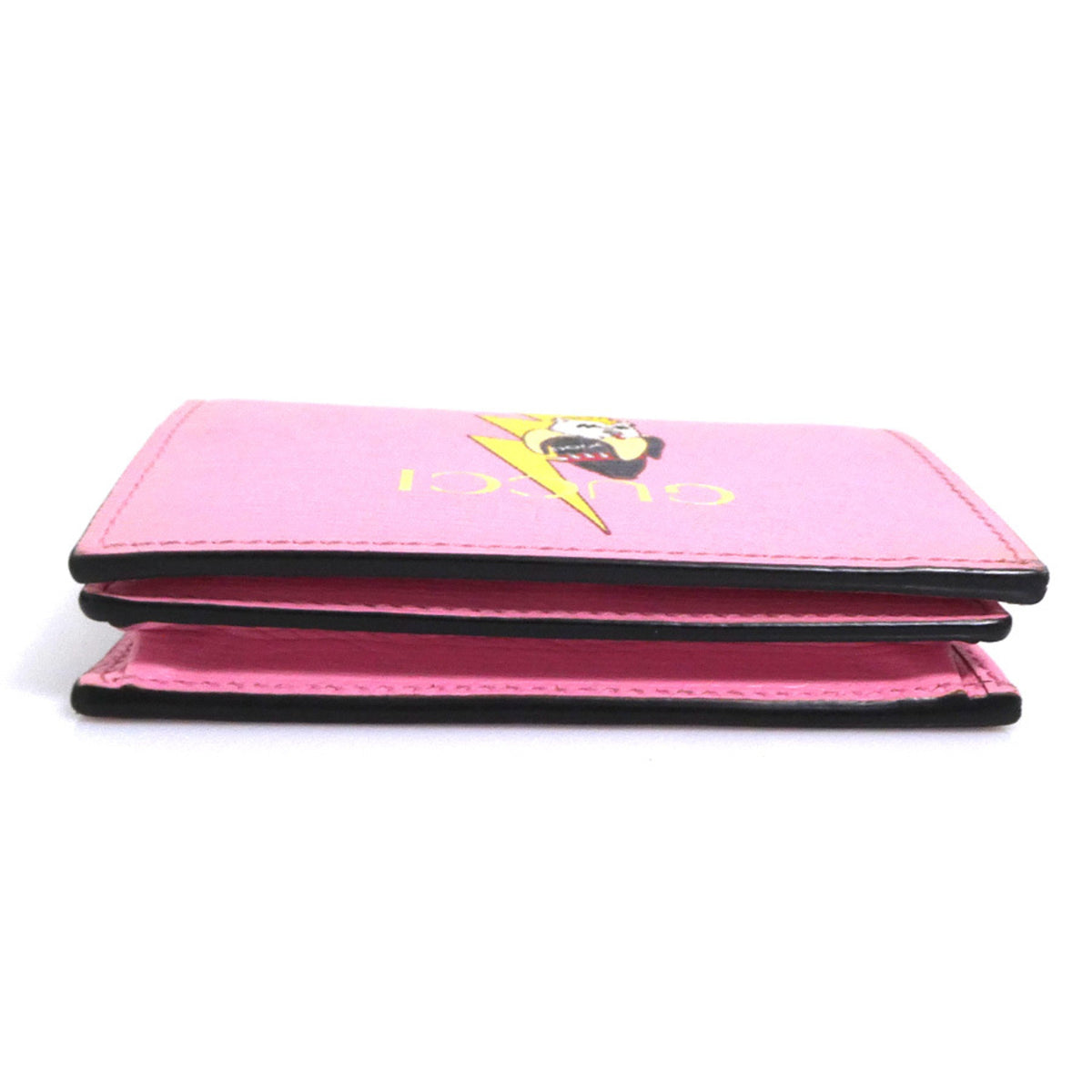 Gucci Pink Leather Wallet (Bi-Fold) (Pre-Owned)