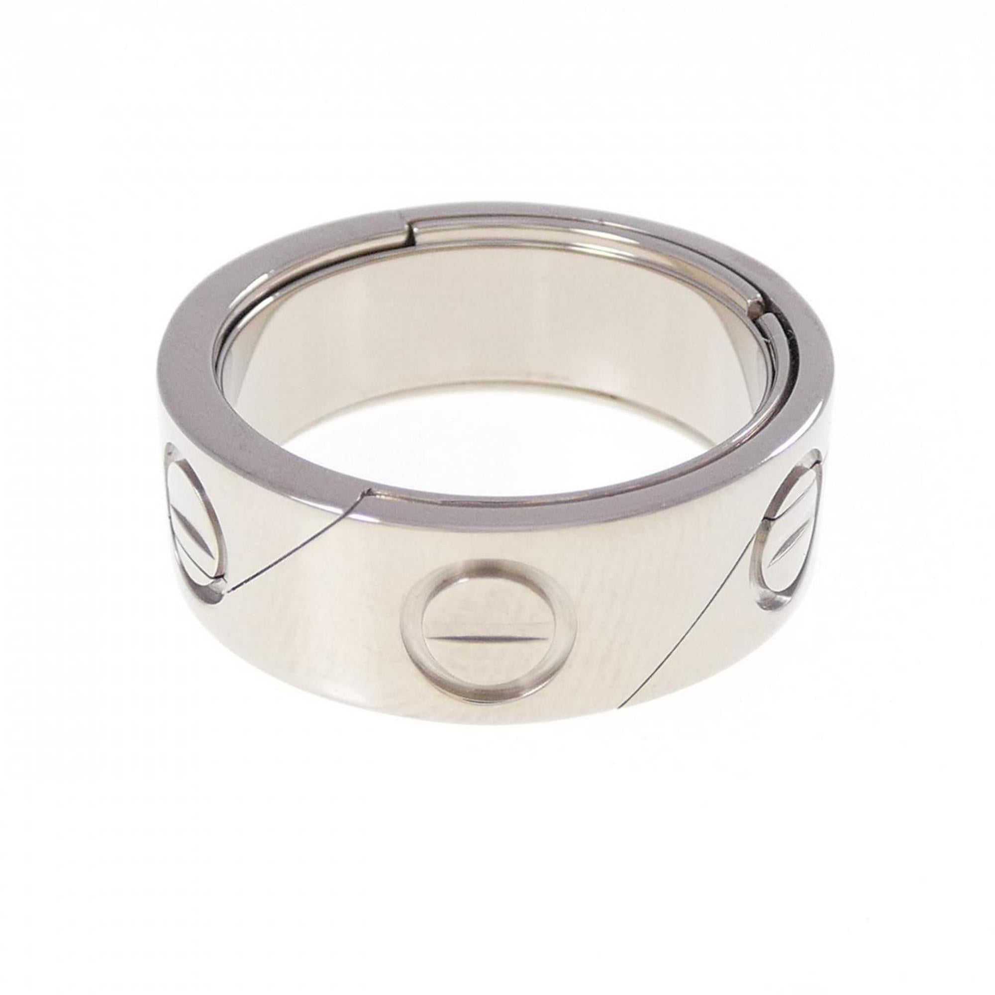Cartier White Gold White Gold (18K) Band Ring (Pre-Owned)