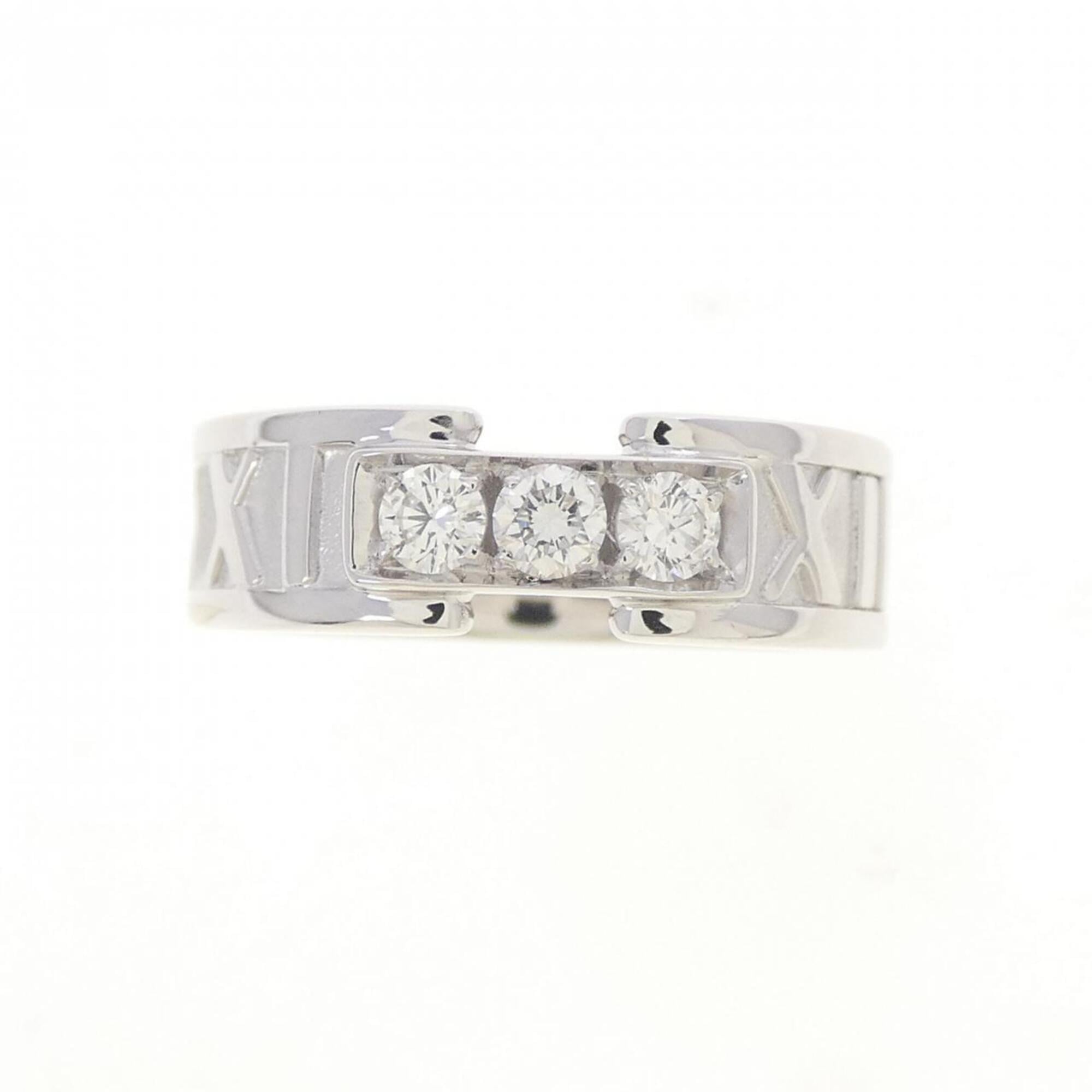 Tiffany White Gold (18K) Band Ring (Pre-Owned)
