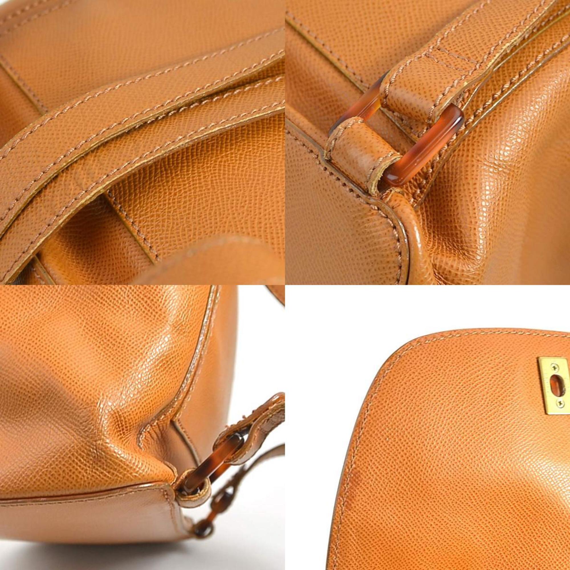 Chanel Brown Leather Backpack (Pre-Owned)