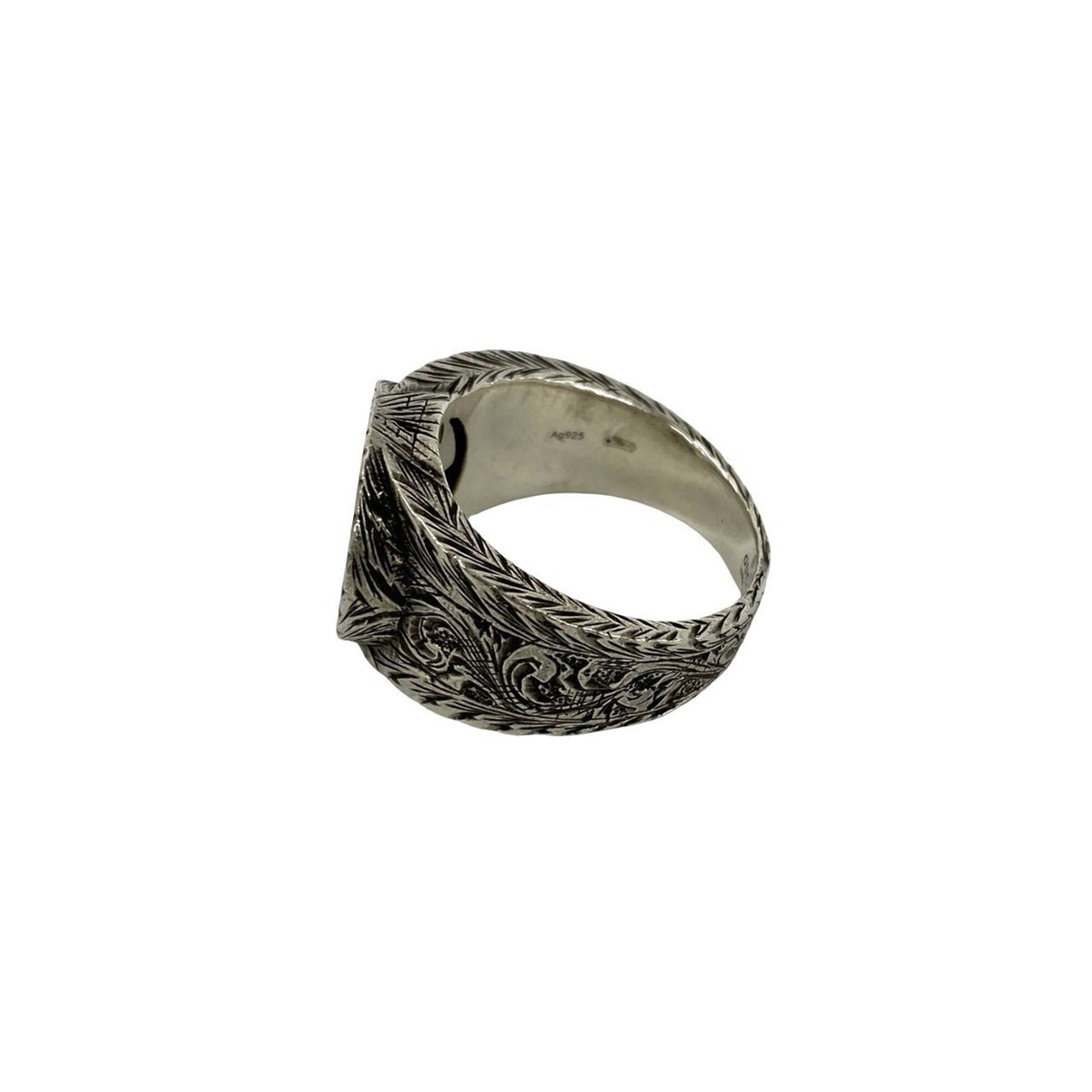 Gucci Silver Silver 925 Band Ring (Pre-Owned)