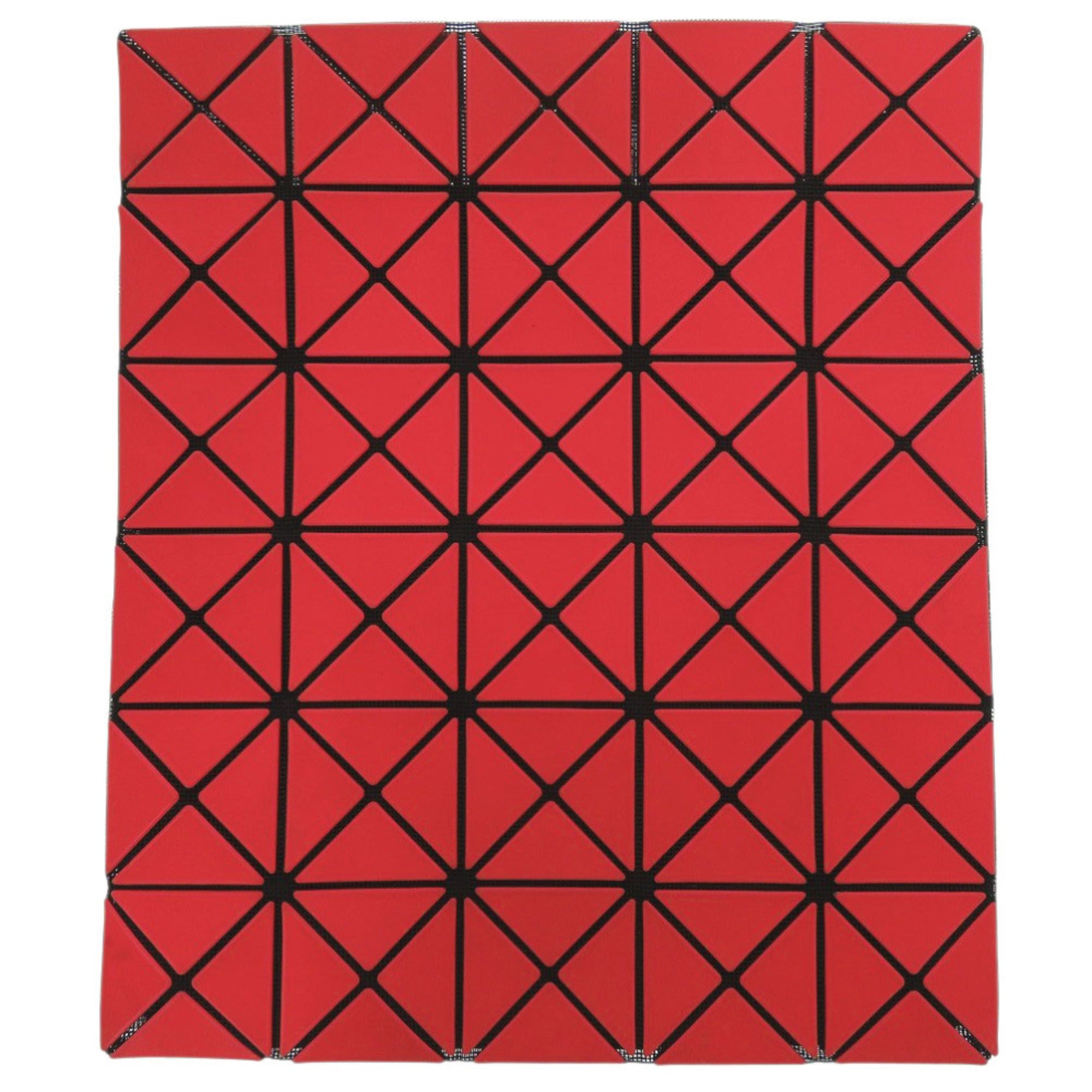 Issey Miyake Red Color Pvc Clutch Bag (Pre-Owned)