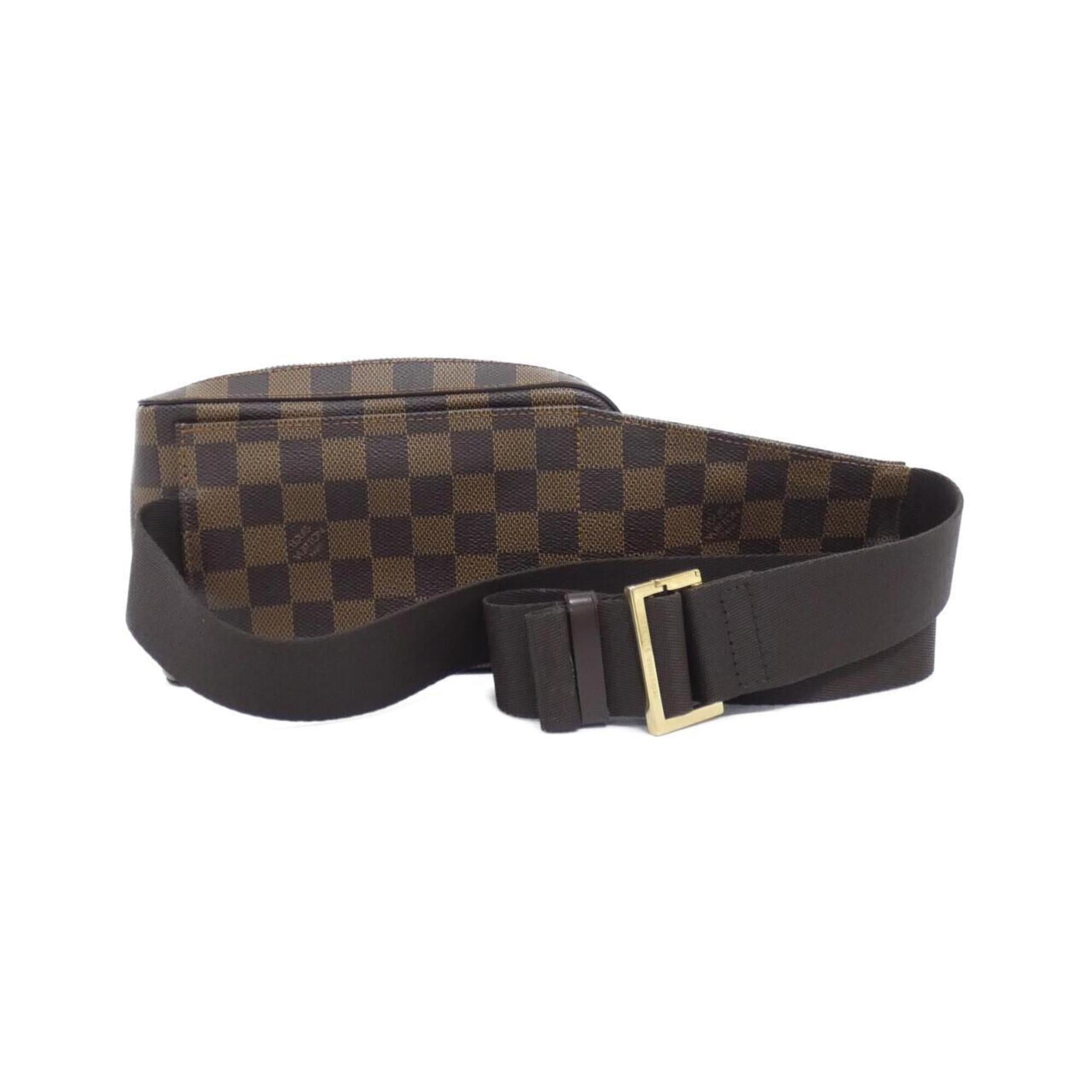 Louis Vuitton Ebene Coated Canvas Shoulder Bag (Pre-Owned)