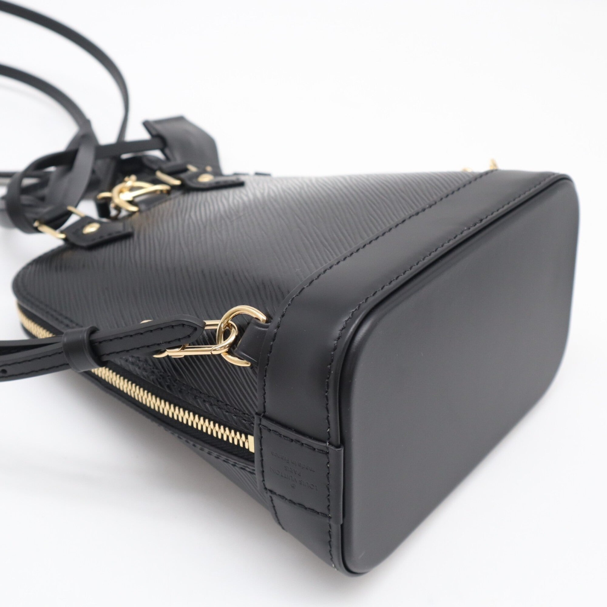 Louis Vuitton Epi Black Epi Leather Backpack (Pre-Owned)
