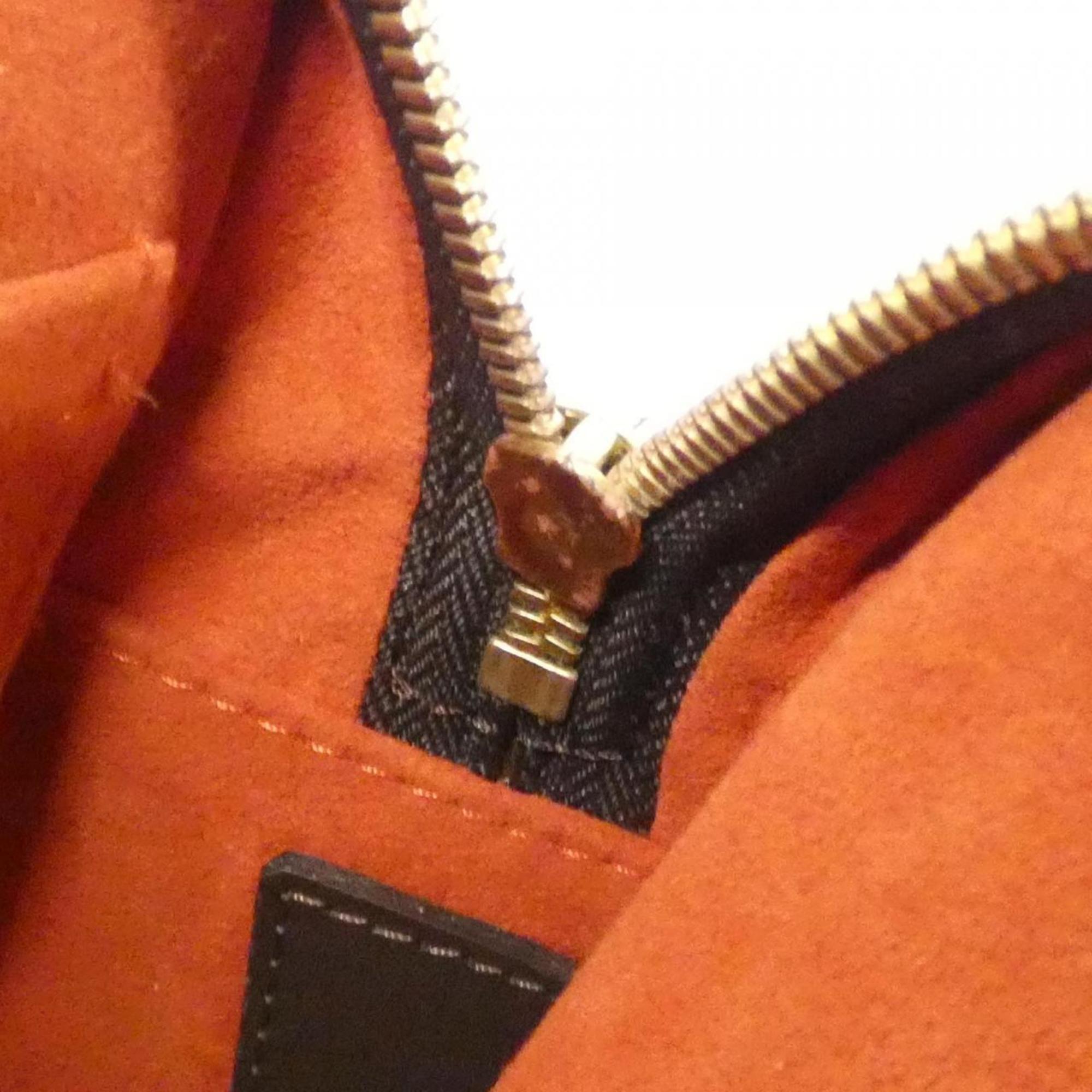 Louis Vuitton Ebene Coated Canvas Shoulder Bag (Pre-Owned)