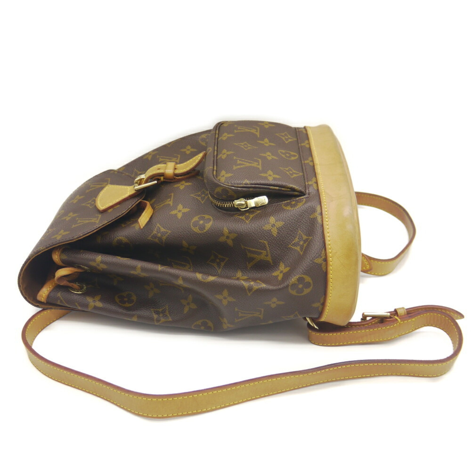 Louis Vuitton Brown Monogram Backpack (Pre-Owned)