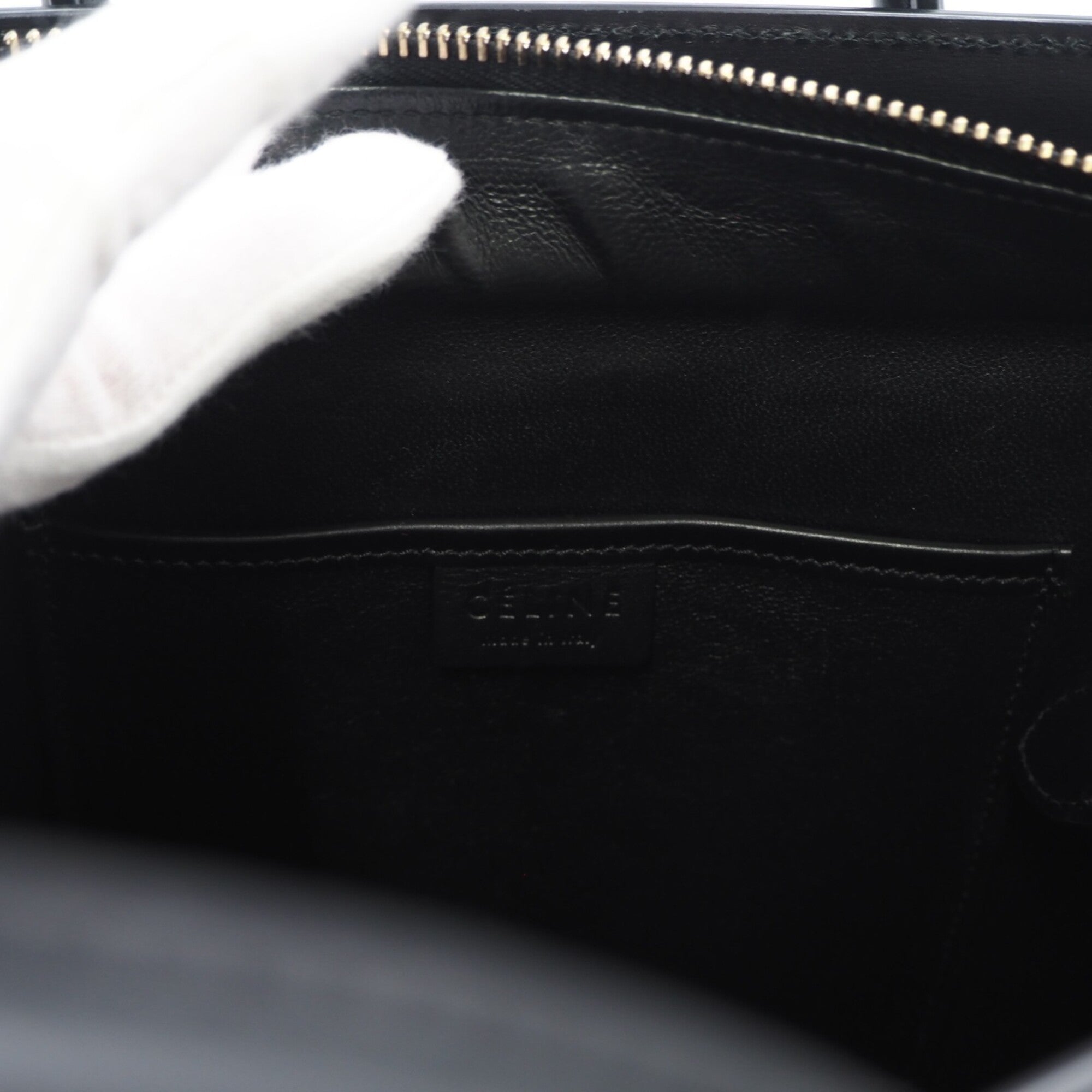 Celine Black Multi-Color Leather Handbag (Pre-Owned)