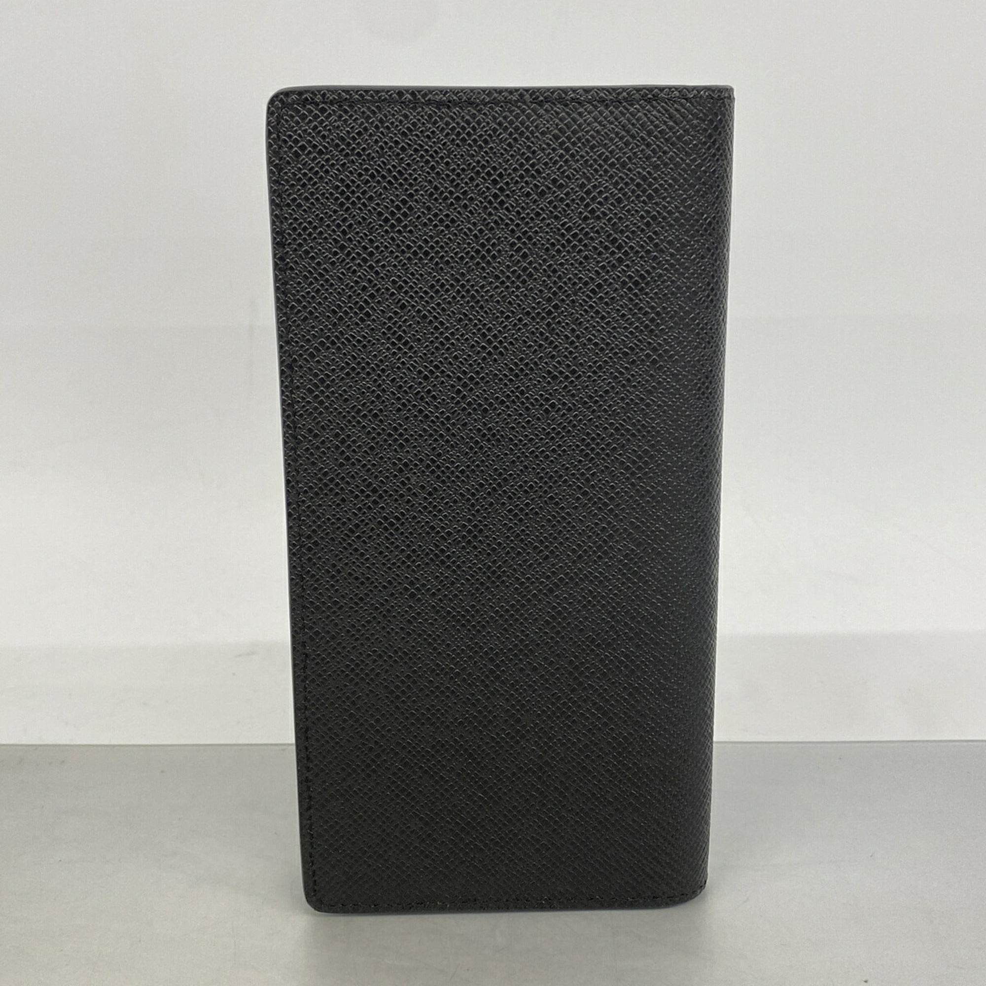 Louis Vuitton Noir Long Wallet (Bi-Fold) (Pre-Owned)