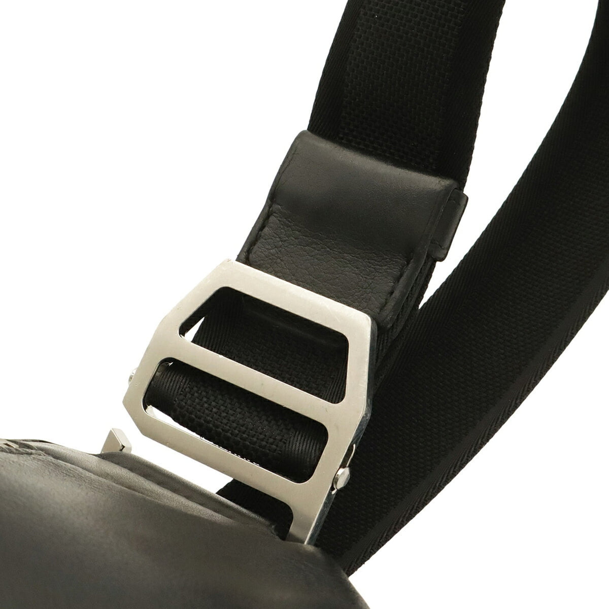 Hermes Black Swift Leather Shoulder Bag Sling Bag (Pre-Owned)
