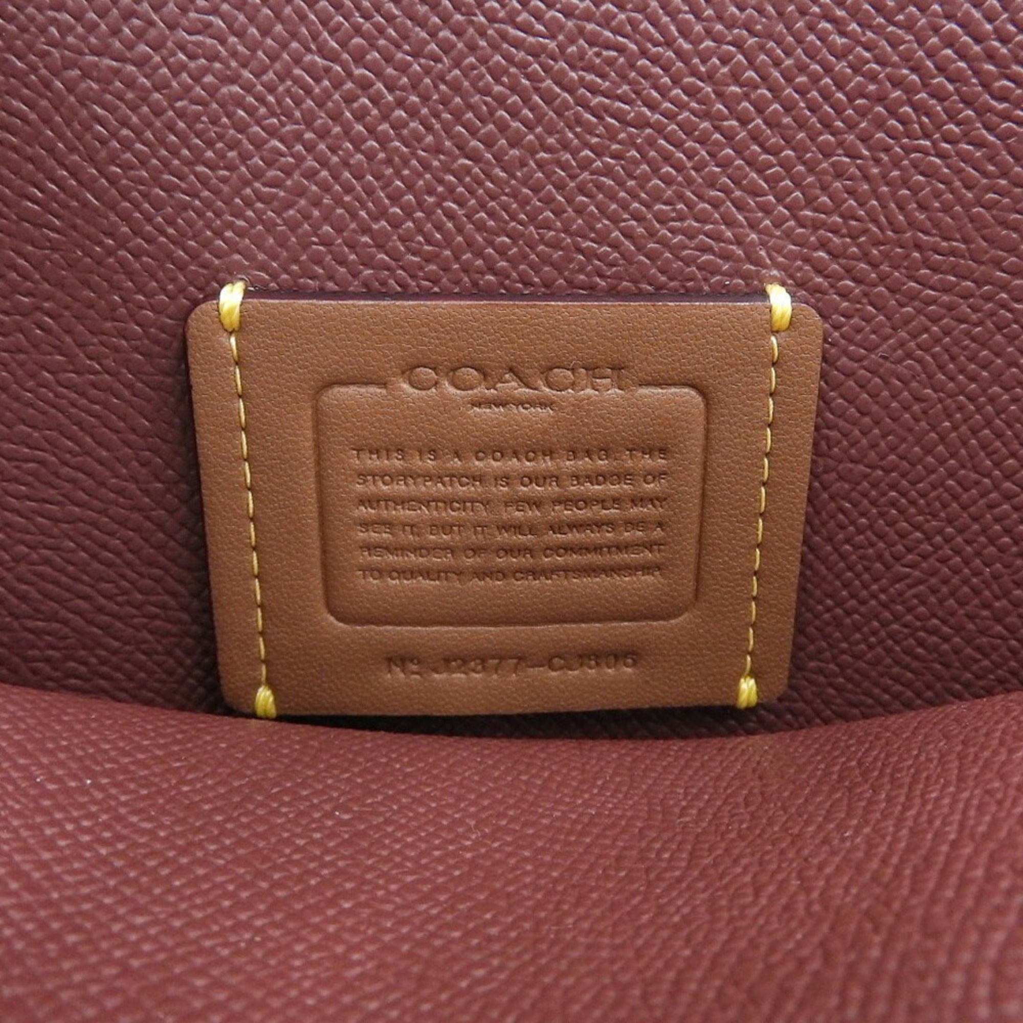 Coach Black Leather Tote Bag (Pre-Owned)