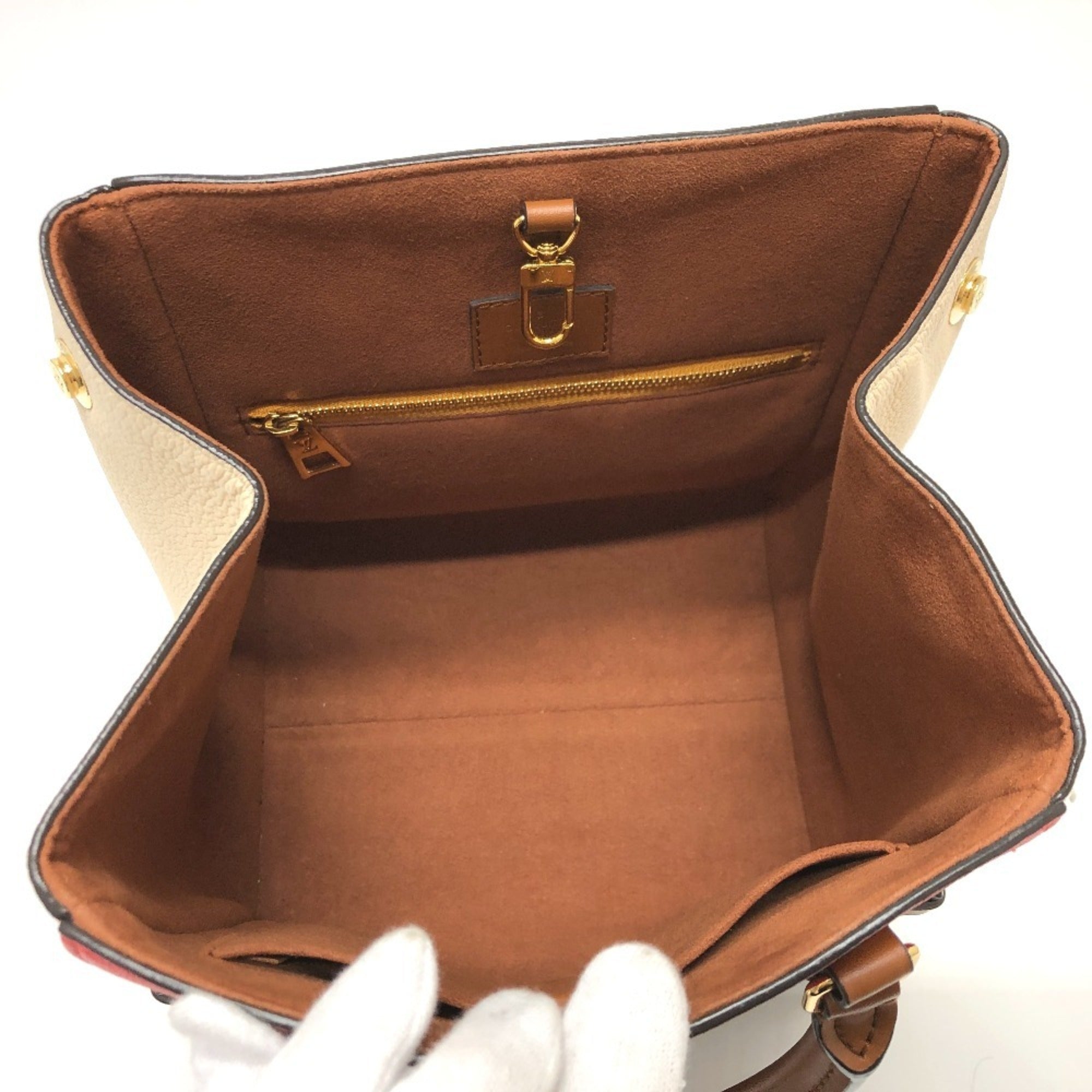 Louis Vuitton Brown Monogram Monogram Handbag Tote Bag (Pre-Owned)