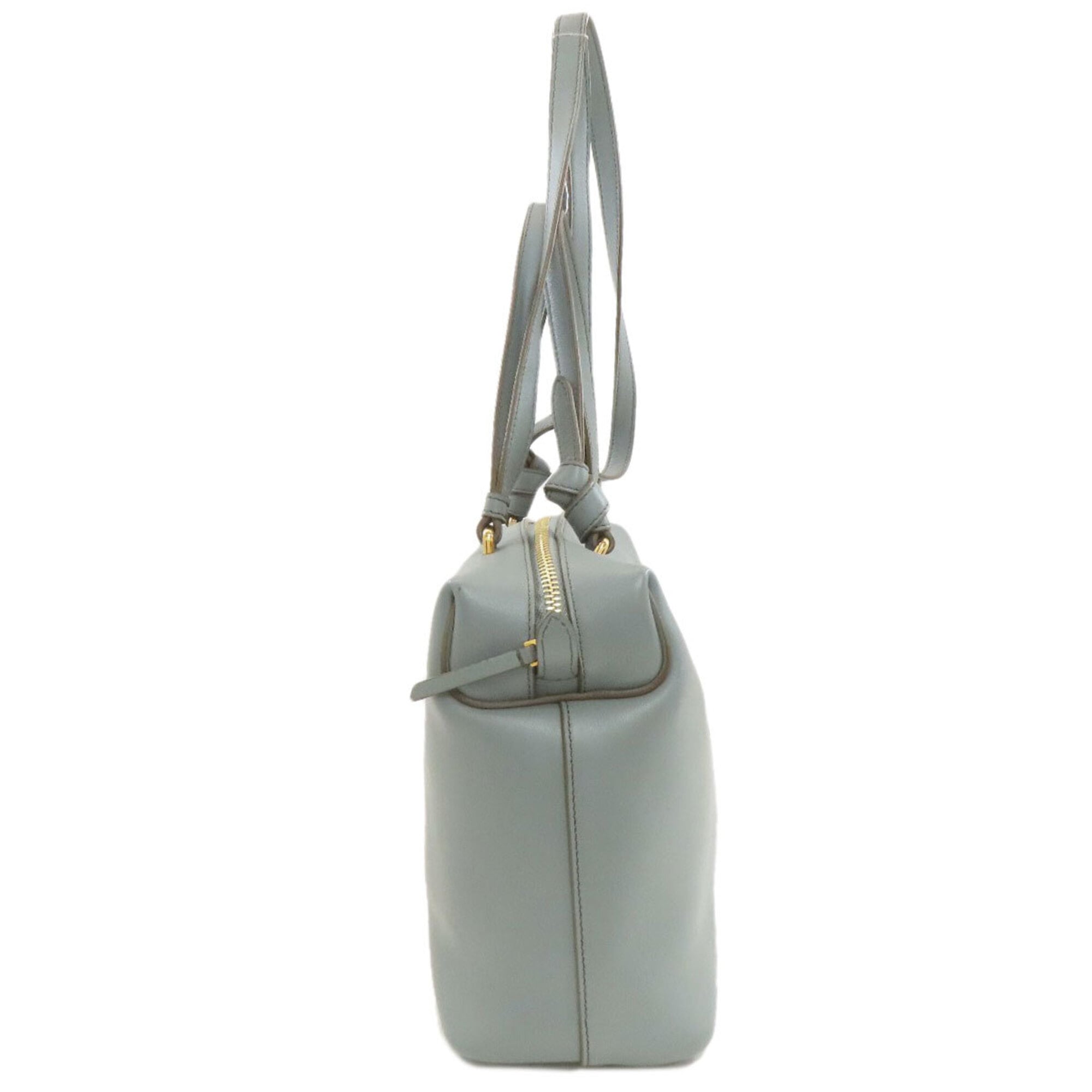 Celine Gray Leather Handbag (Pre-Owned)