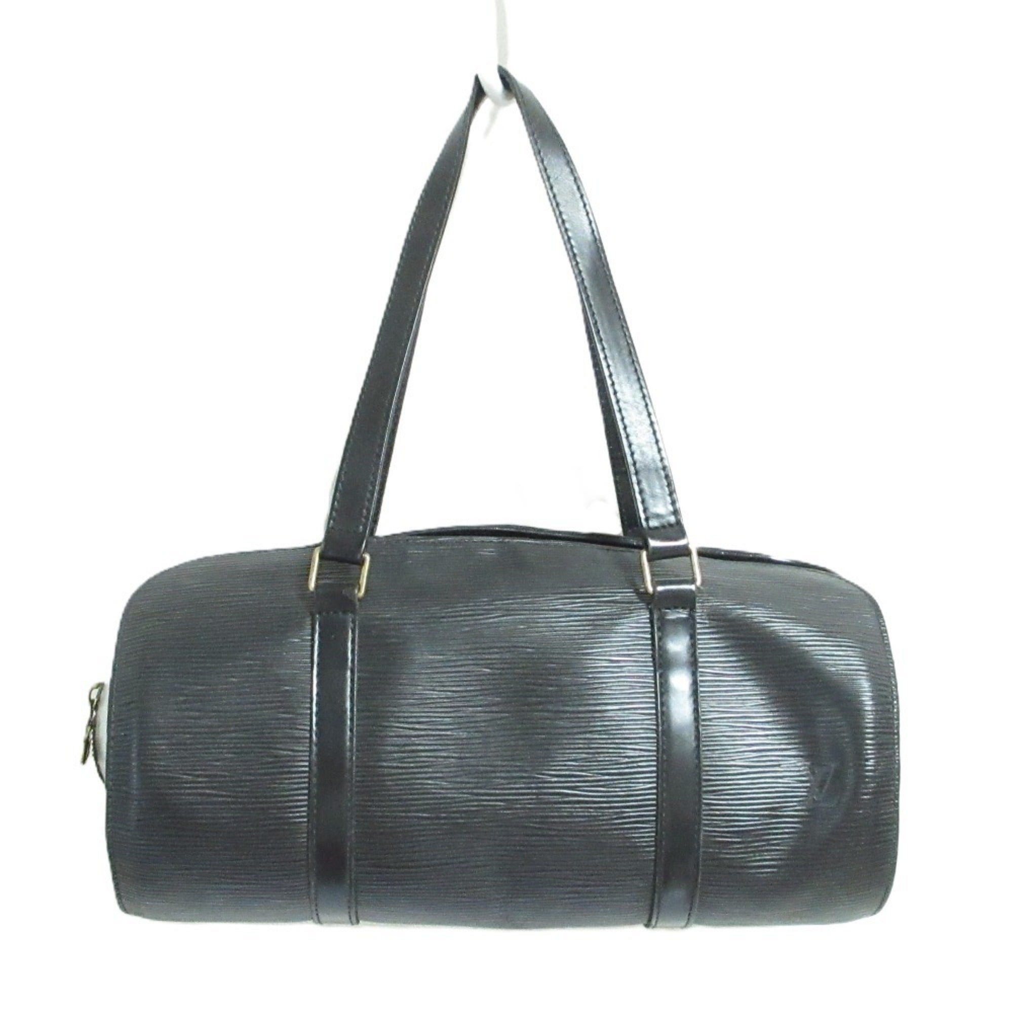 Louis Vuitton Black Noir Epi Leather Handbag (Pre-Owned)