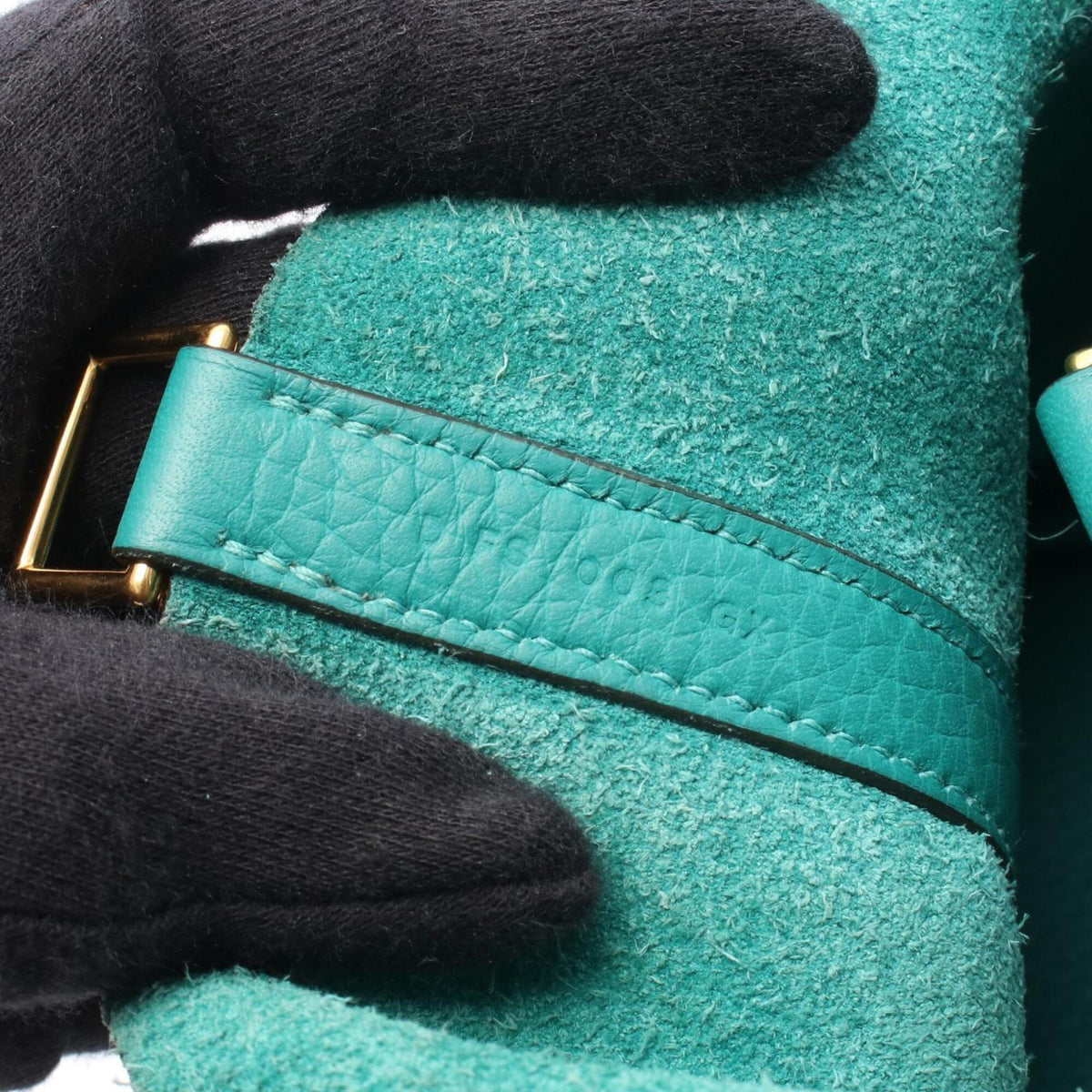 Hermes Green Taurillon Clemence Leather Leather Handbag (Pre-Owned)