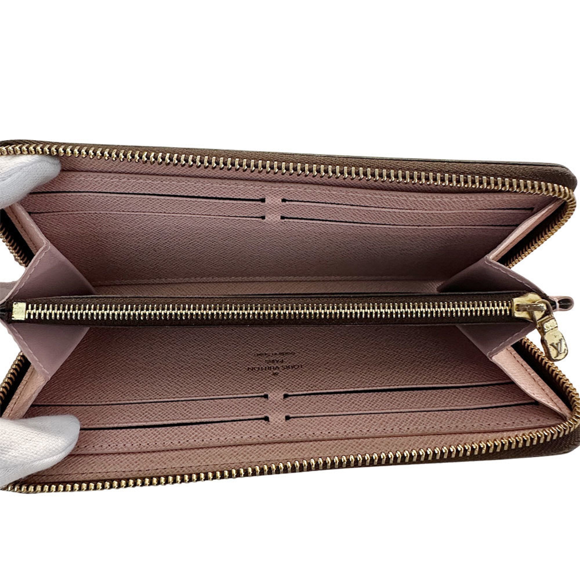 Louis Vuitton Brown Rose Ballerine Damier Canvas Coin Purse/Coin Case (Pre-Owned)