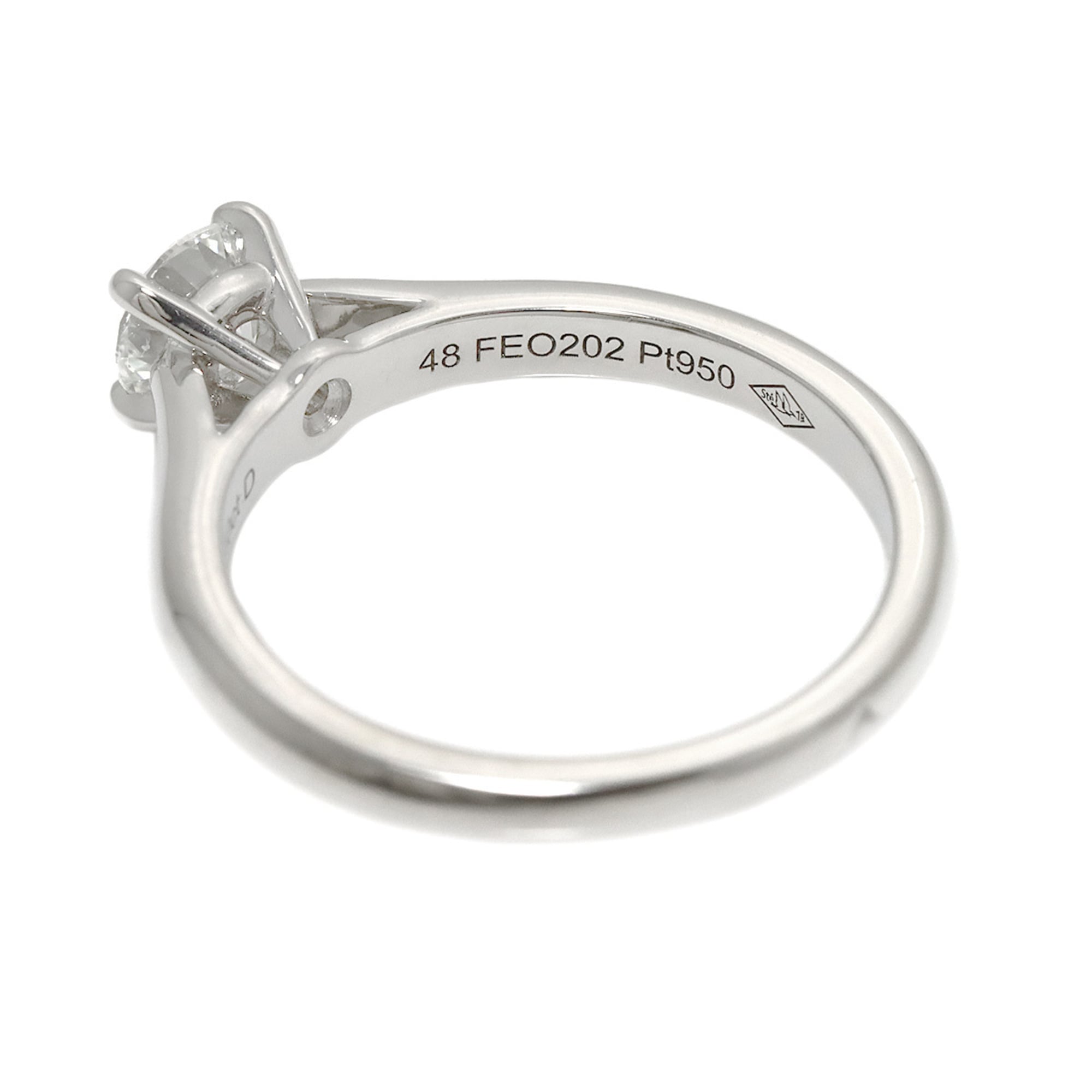 Cartier Platinum 950 Band Ring (Pre-Owned)
