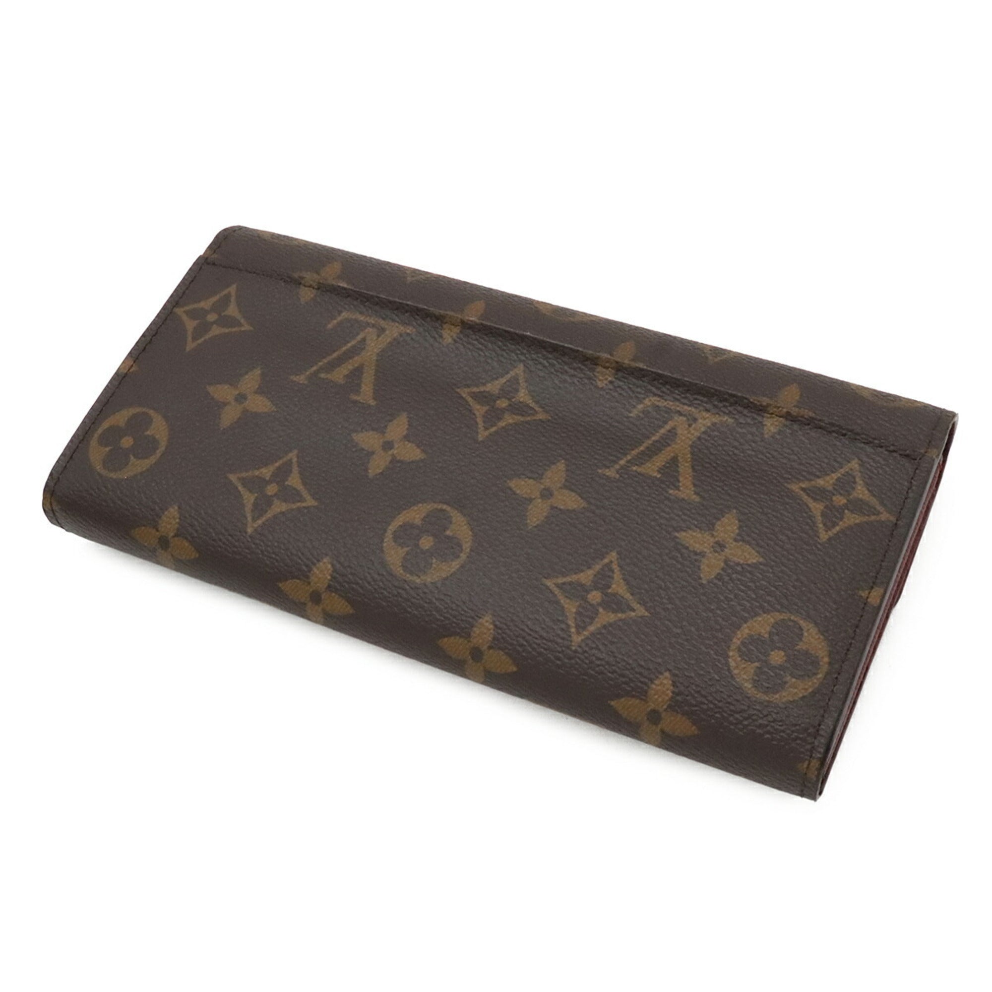 Louis Vuitton Monogram Fuchsia Monogram Long Wallet (Bi-Fold) (Pre-Owned)