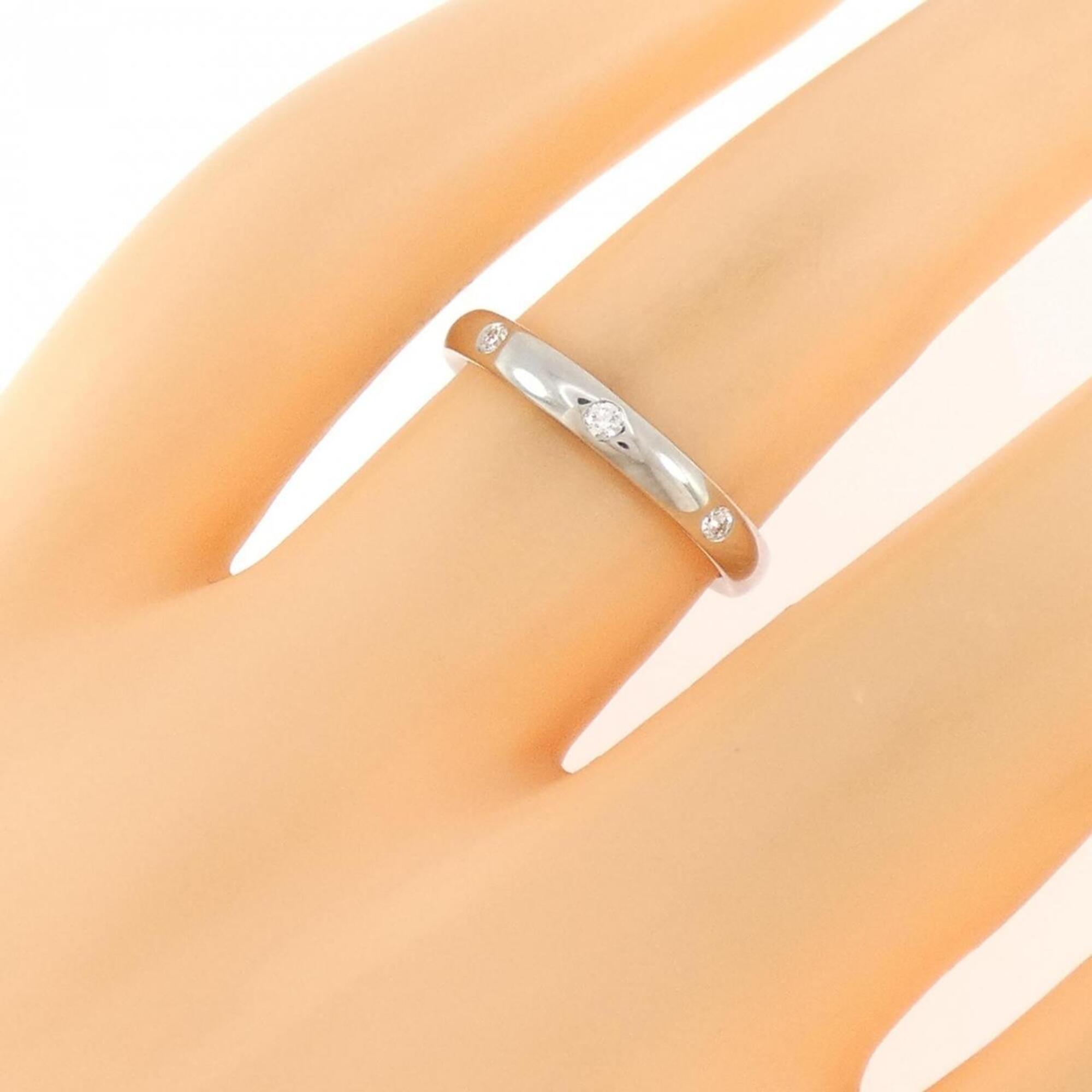 Van Cleef & Arpels Platinum 950 Band Ring (Pre-Owned)