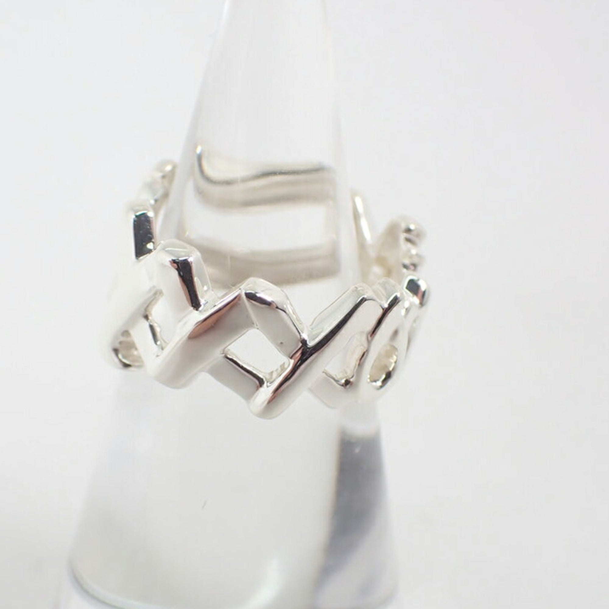 Tiffany Sterling Silver 925 Band Ring (Pre-Owned)